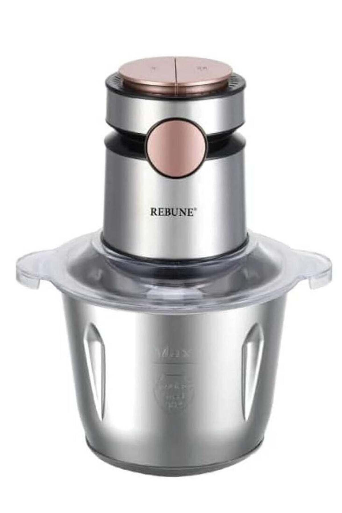 مفرمة اللحوم والخضروات بسرعتين 2 لتر 500 واط RE-2-151 فضي