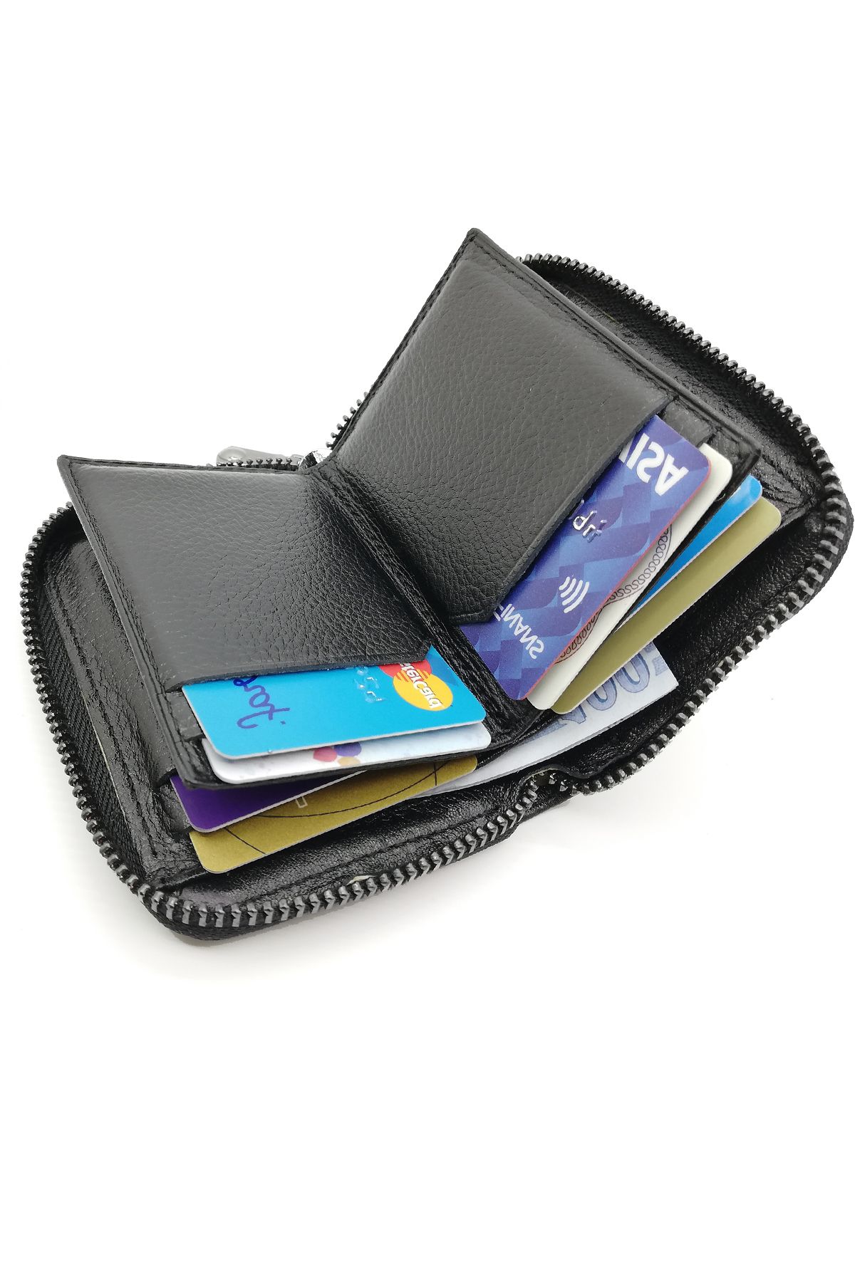کیف پول مردانه کارت ZIPPER WALLET HOLY KEYCHAIN هدیه دستبند Ayleen Ayz