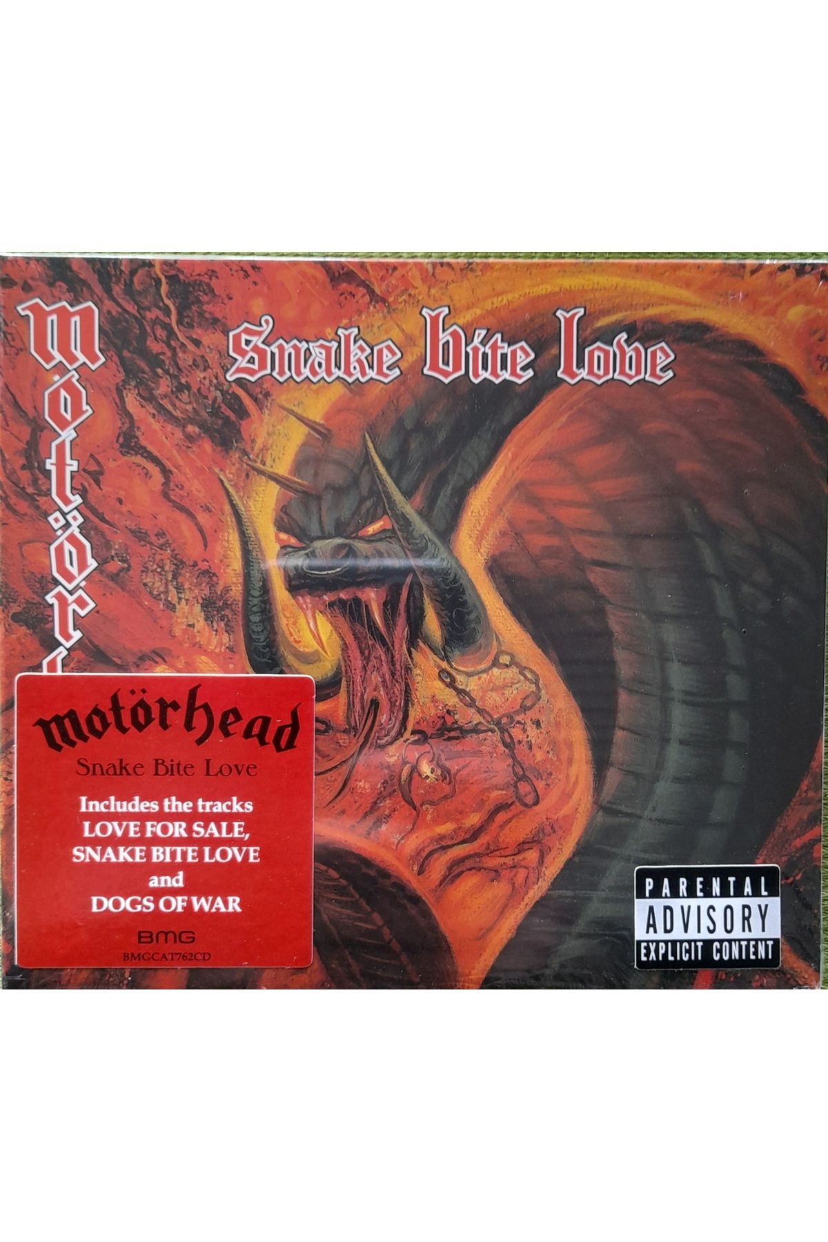 Eskişehir Plak CD MOTÖRHEAD – snake bite love