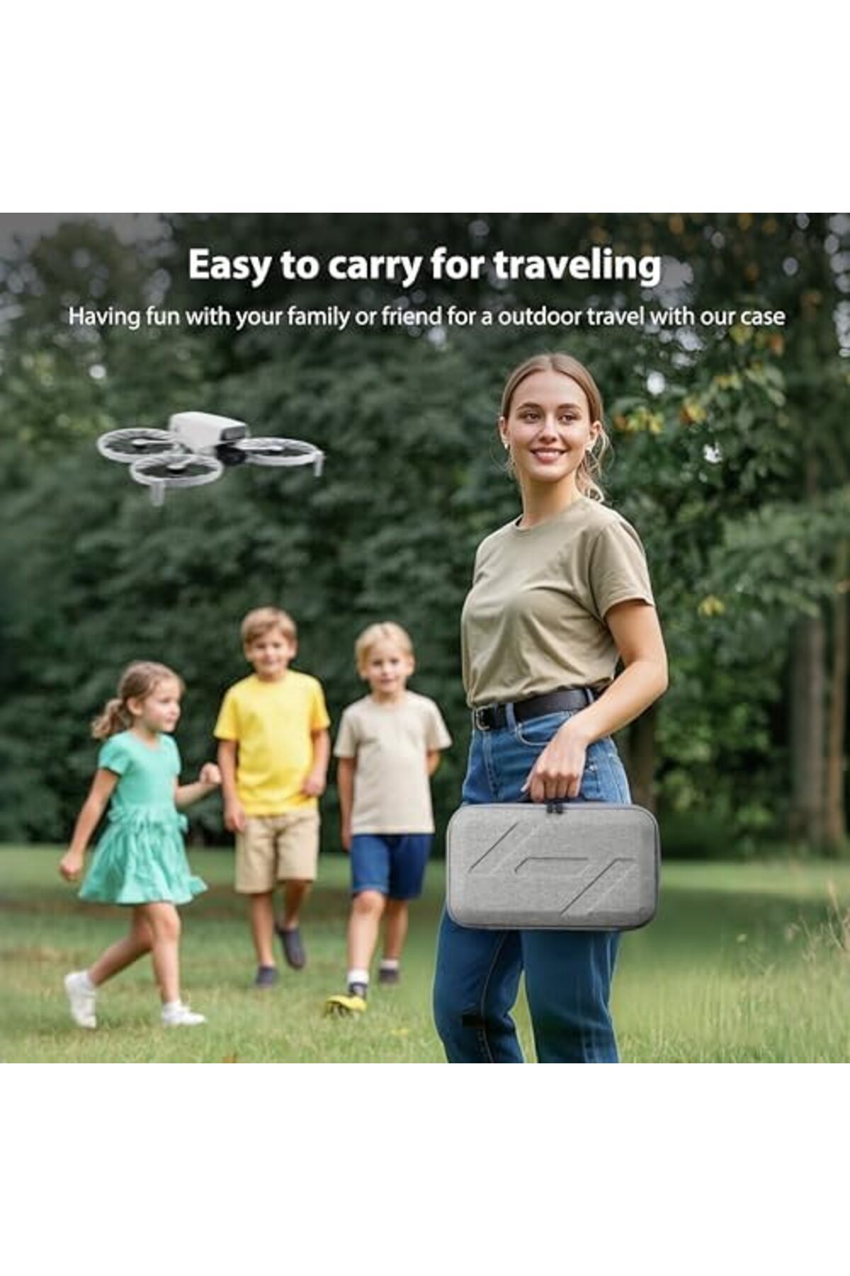 Cesiro-Husă Tomat Flip, Geantă de umăr portabilă de depozitare pentru DJI Flip Fly More Combo Suport 3 bate 6