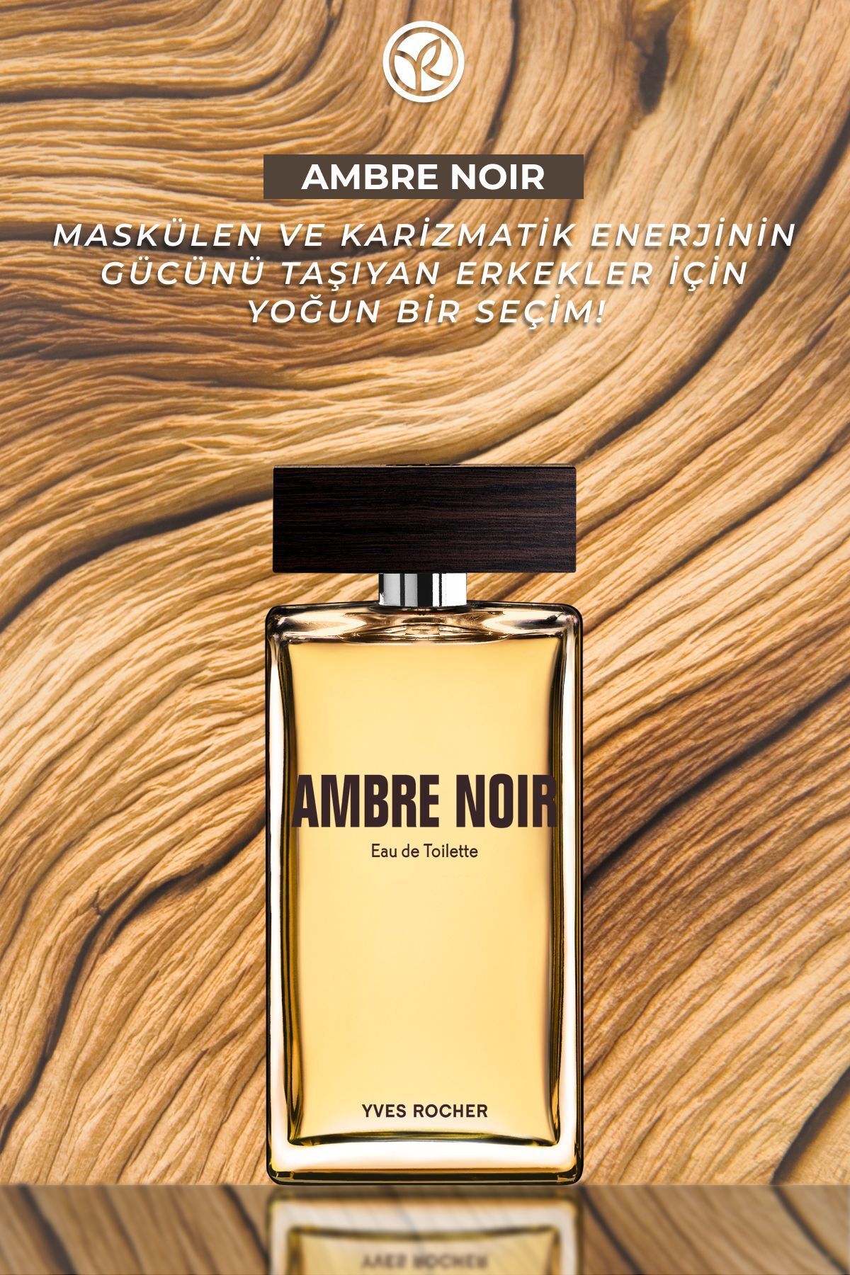Yves Rocher-Ambre Noir Men's Edt-100 ml 3
