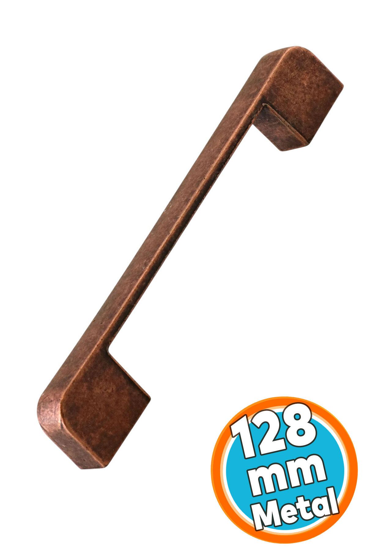 NZB Mobilya Çekmece Mutfak Dolabı Dolap Kulpları Kulbu Kulpu Antik Bakır Metal Kulp 128 mm -12.8 cm