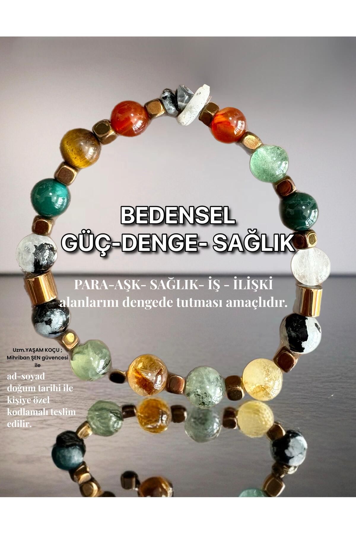 Mihri Doğaltaş Bedensel Denge ve Sağlık Bilekliği