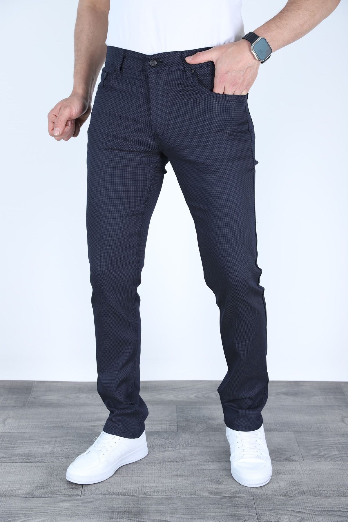 sports here YENİ SEZON NOKTALI SATEN KUMAŞ PANTOLON
