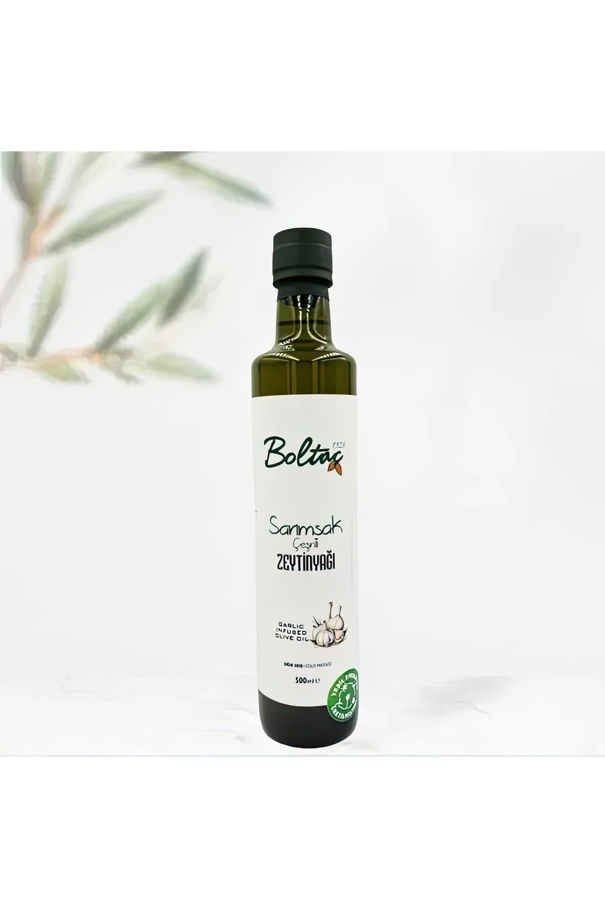 Boltaç Zeytinyağı 500 ml Sarımsak Çeşnili Zeytinyağı