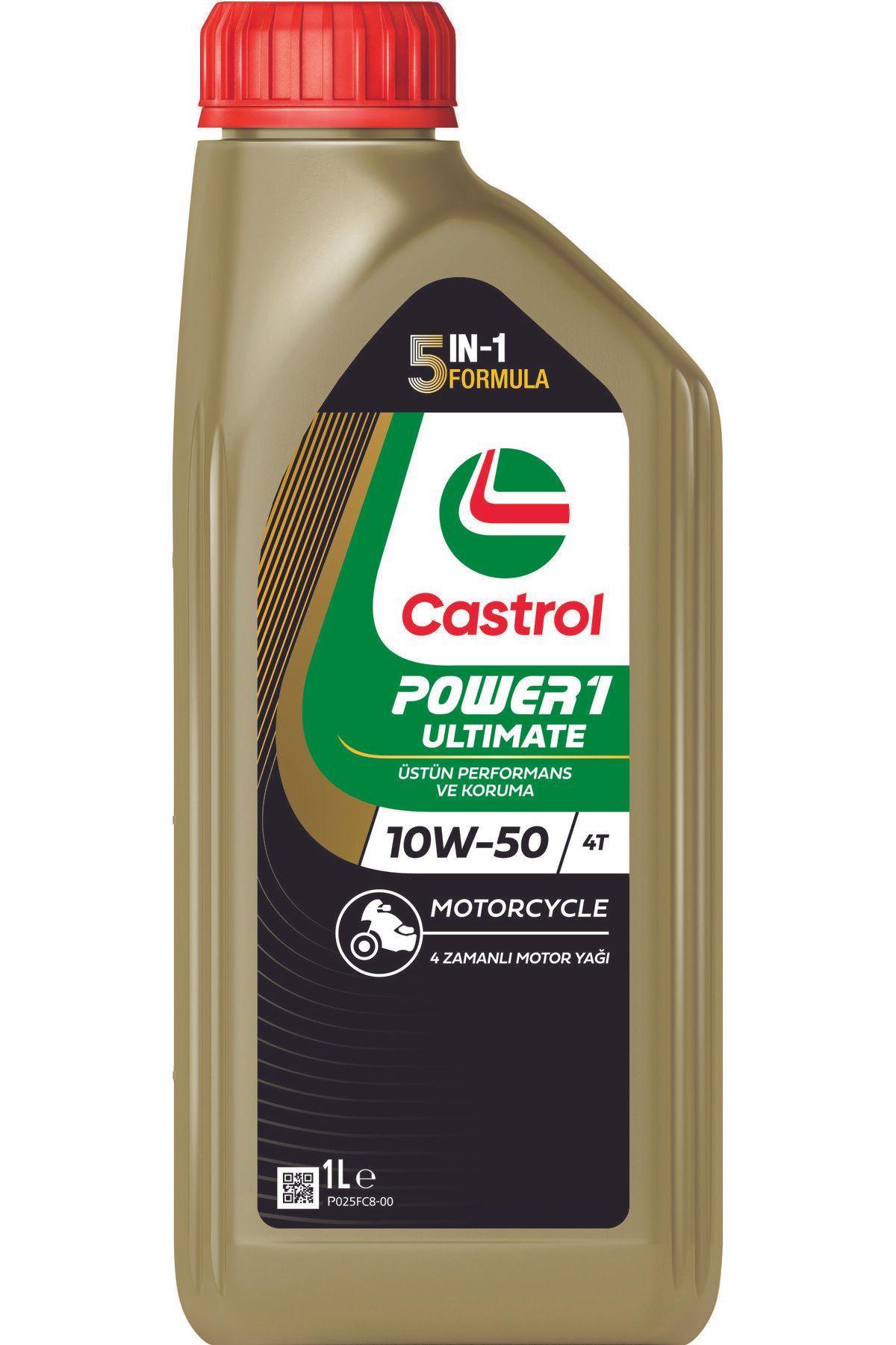 CASTROL POWER 1 ULTIMATE 4T 10W-50 1 LİTRE MOTORSİKLET YAĞI