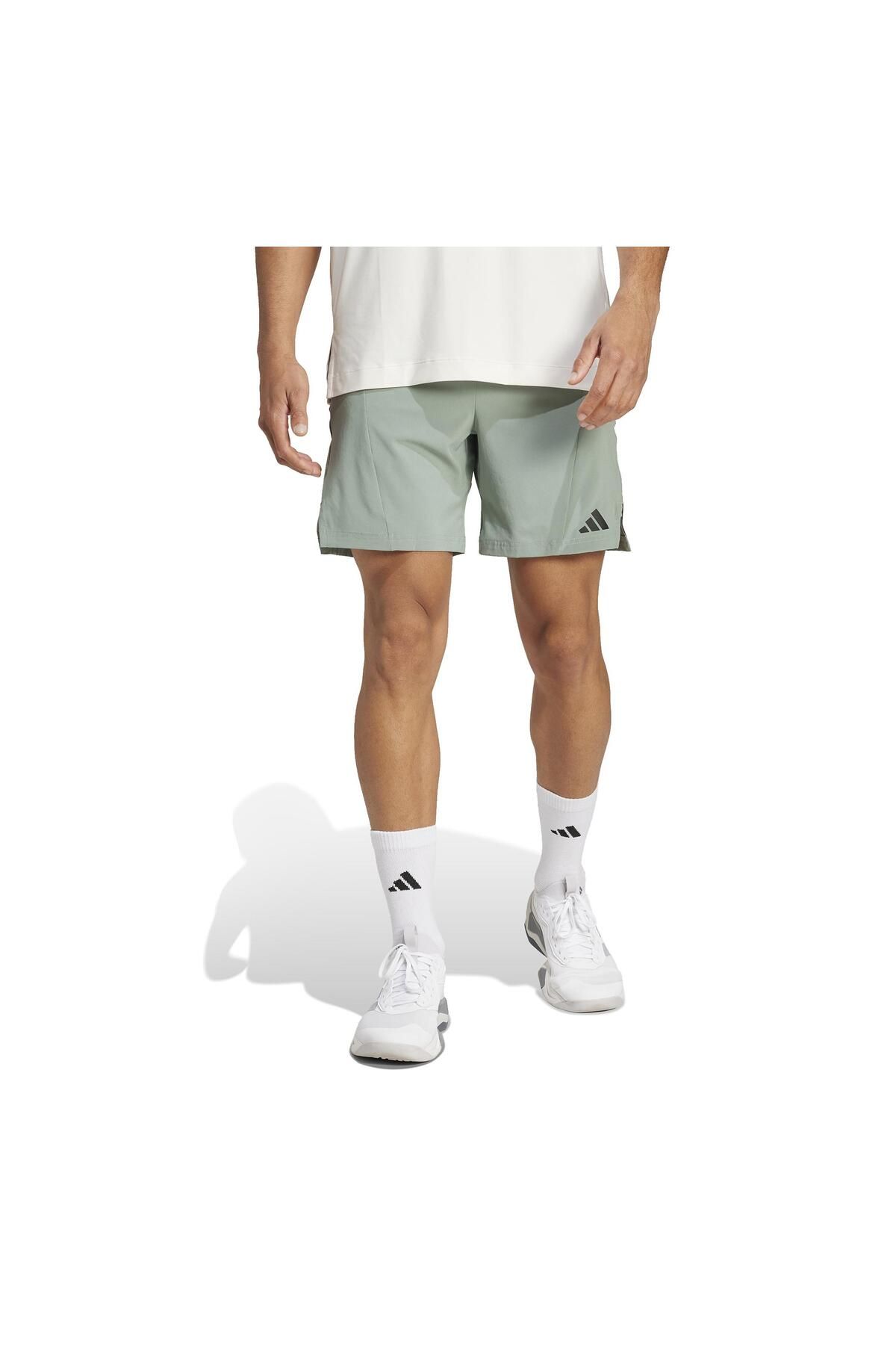 adidas JI8138-E adidas D4T Short Erkek Şort Ve Kapri Yeşil