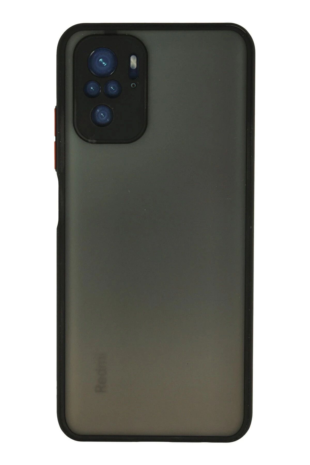 NewFace Xiaomi Redmi Note 10 Kılıf Montreal Silikon Kapak - Siyah FERRG