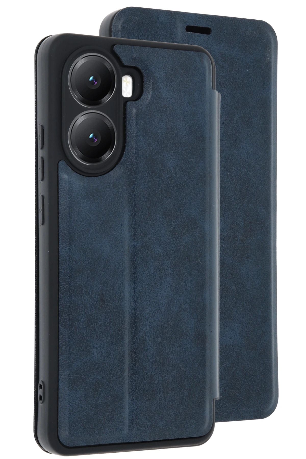NewFace Xiaomi Poco X7 Pro Kılıf Flip Cover - Lacivert FLKRY