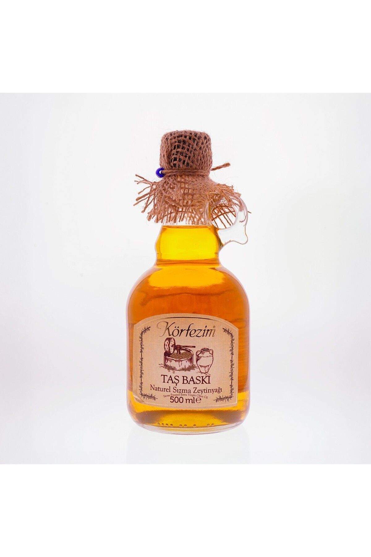 Körfezim KÖRFEZİM TAŞ BASKI NATUREL SIZMA ZEYTİNYAĞI 500 ML