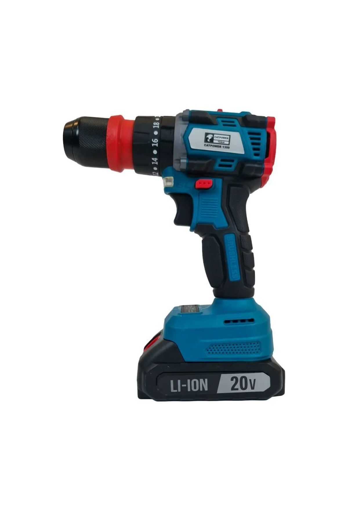 CATPOWER EL ALETLERİ CATPOWER KÖMÜRSÜZ AKÜLÜ VİDALAMA 20V