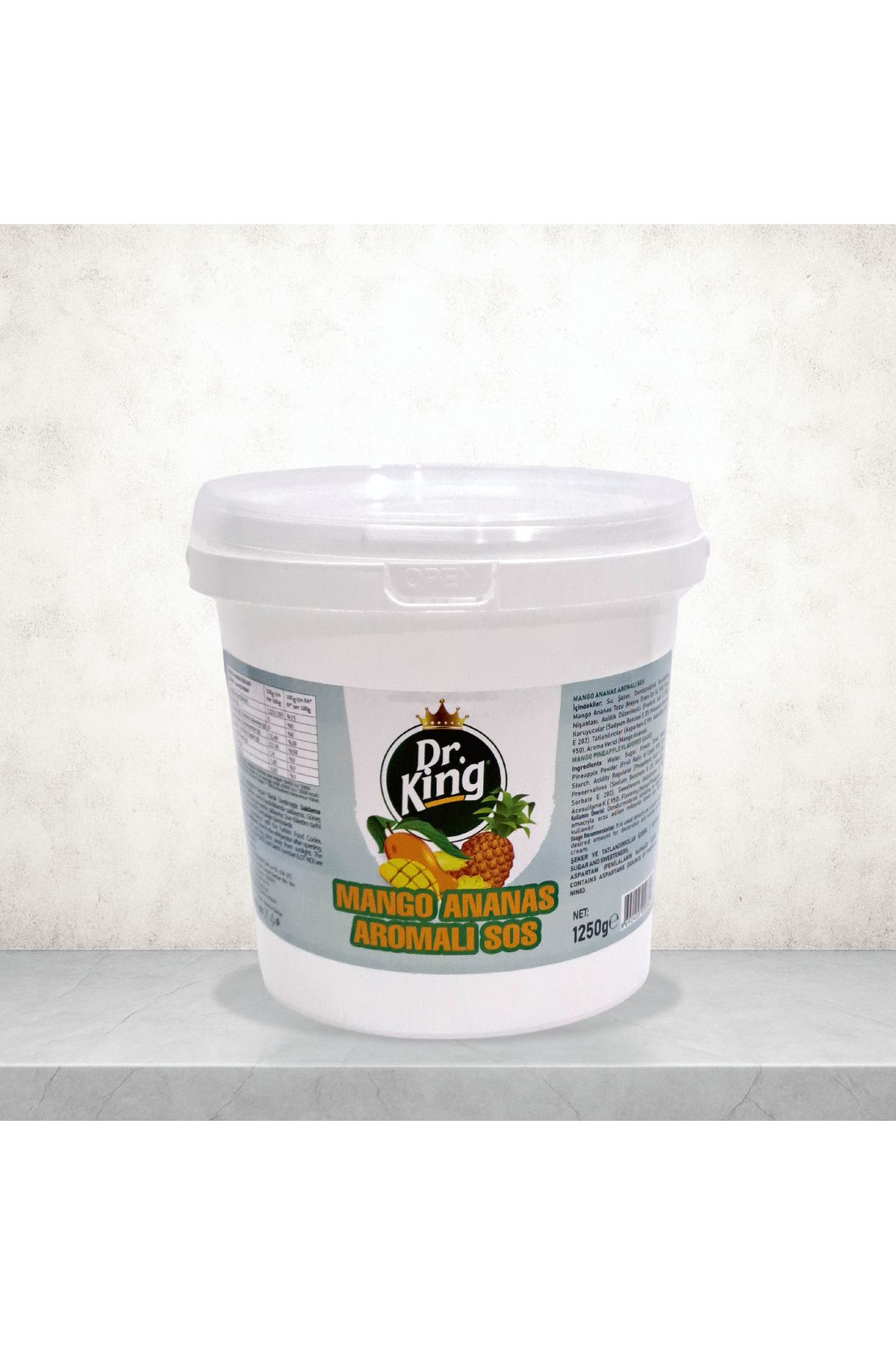 NEW KING MANGO ANANAS AROMALI SOS 1250 G