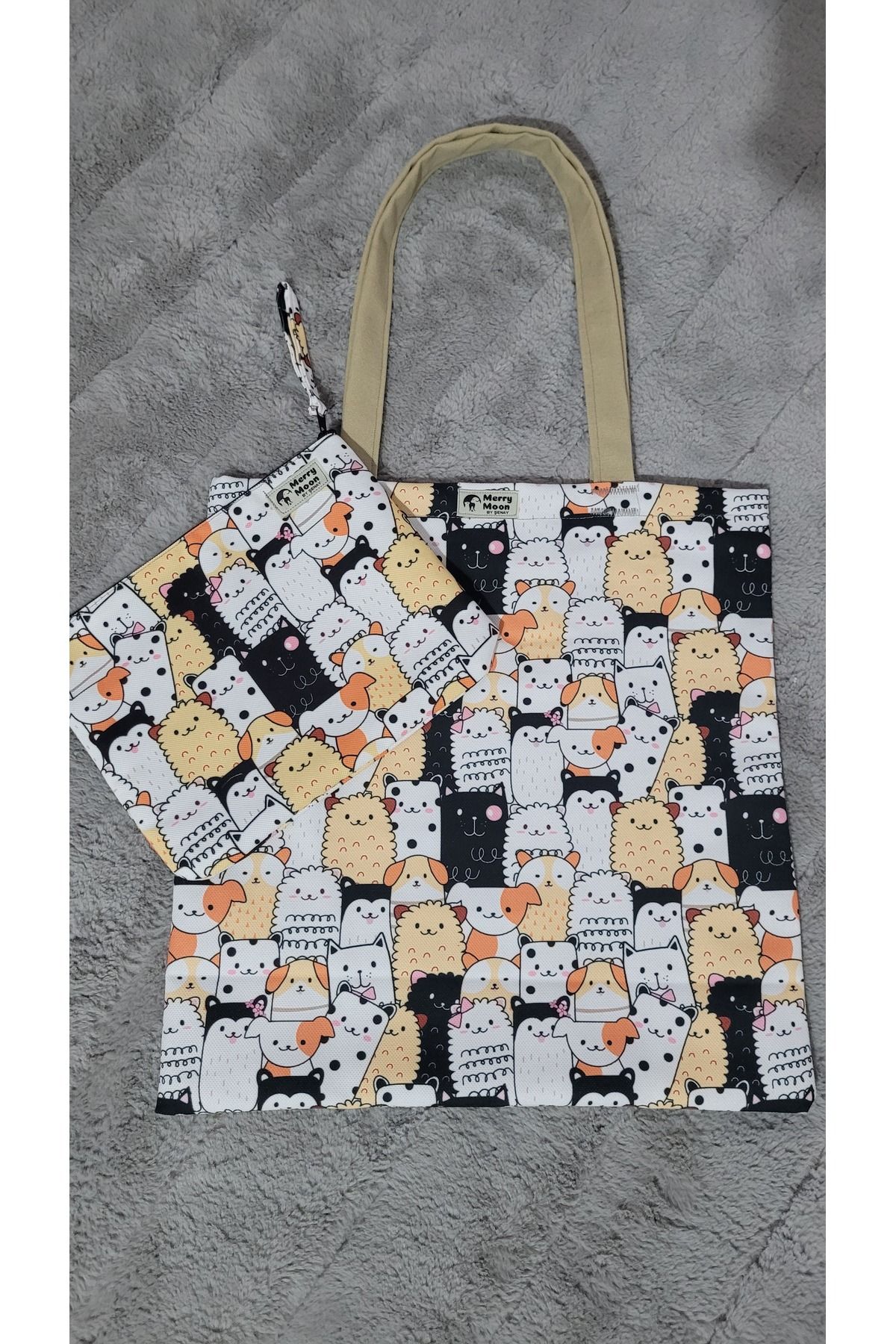 MerryMoon Çanta ve Clutch Set