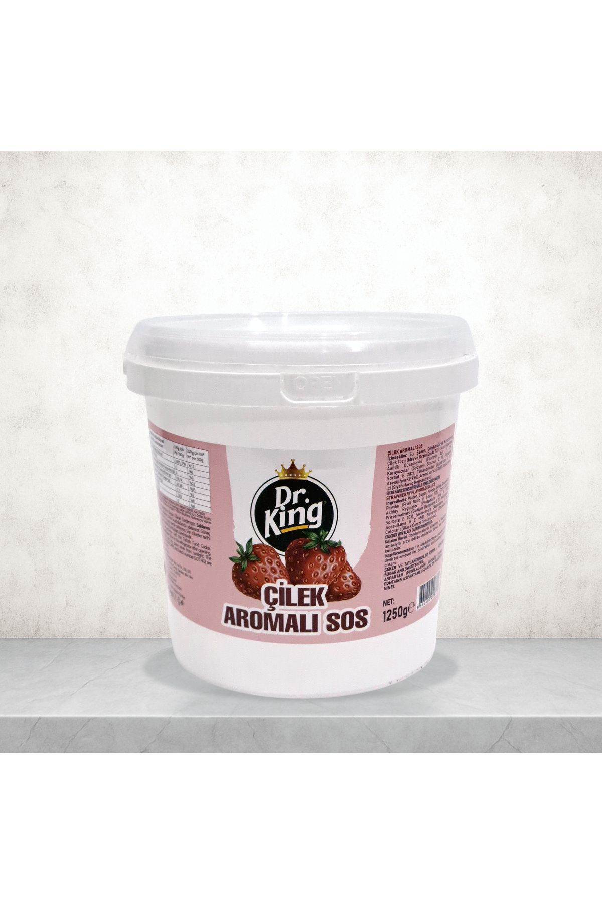 NEW KING ÇİLEK AROMALI SOS 1250 G