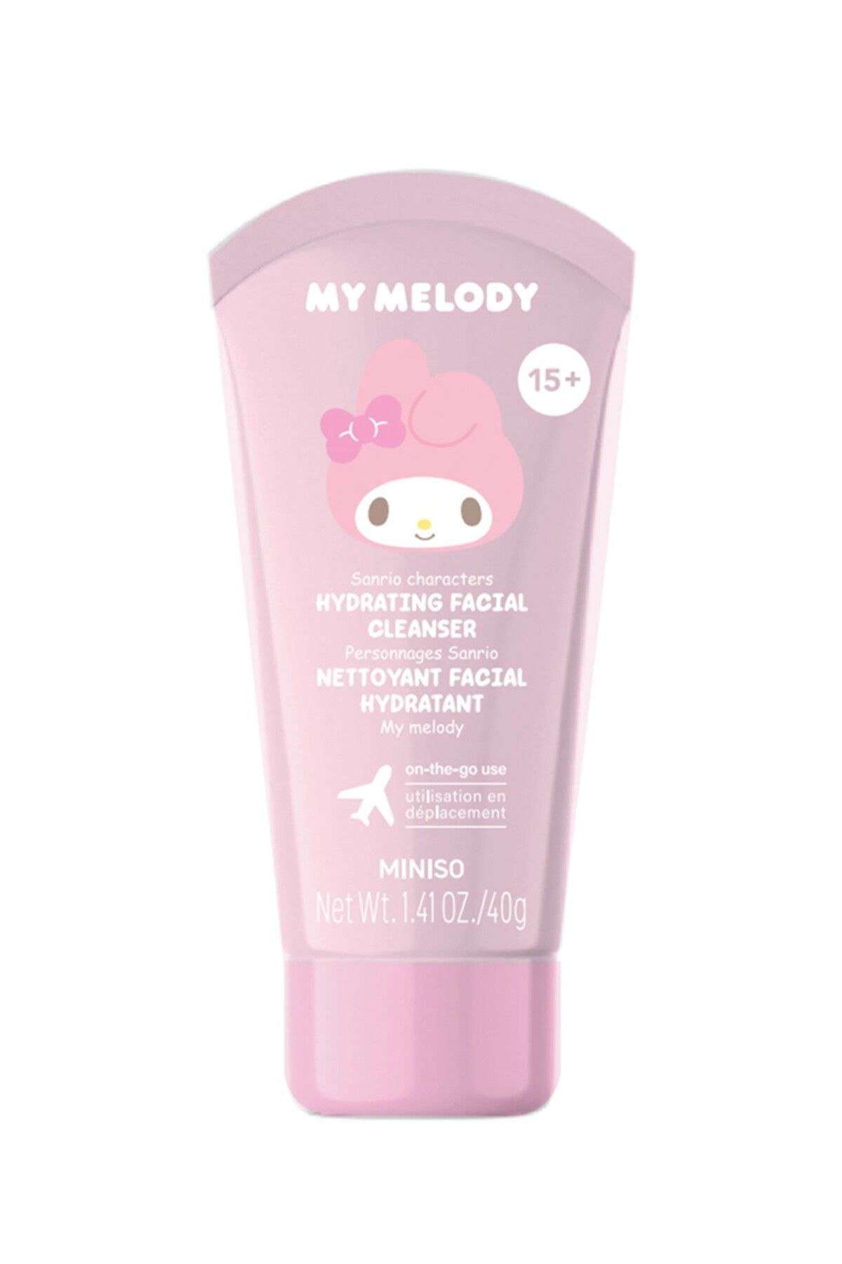 Miniso Sanrio My Melody Lisanslı Nemlendirici Yüz Temizleme Jeli 40Gr Seyahat Boyu