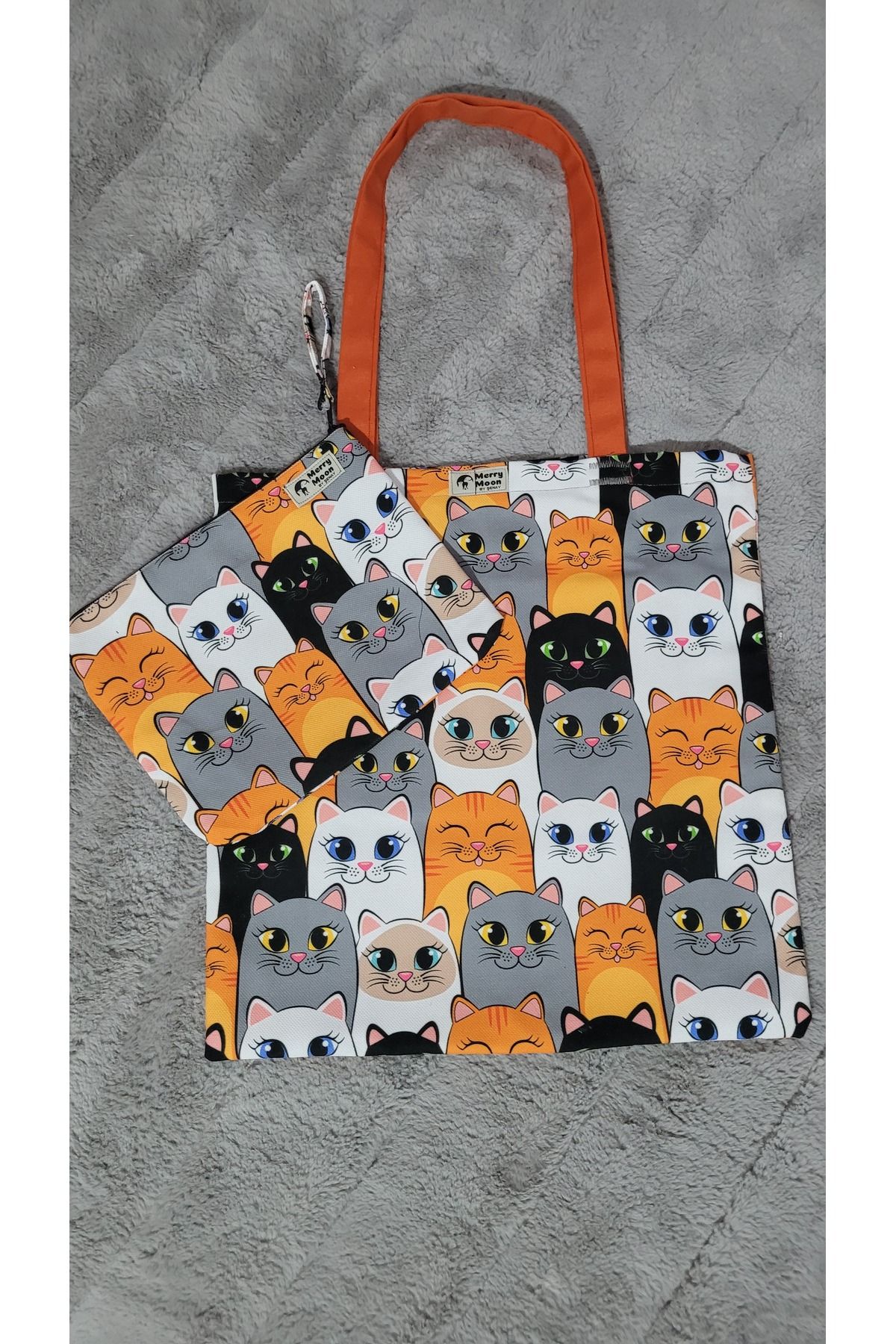 MerryMoon Çanta ve Clutch Set