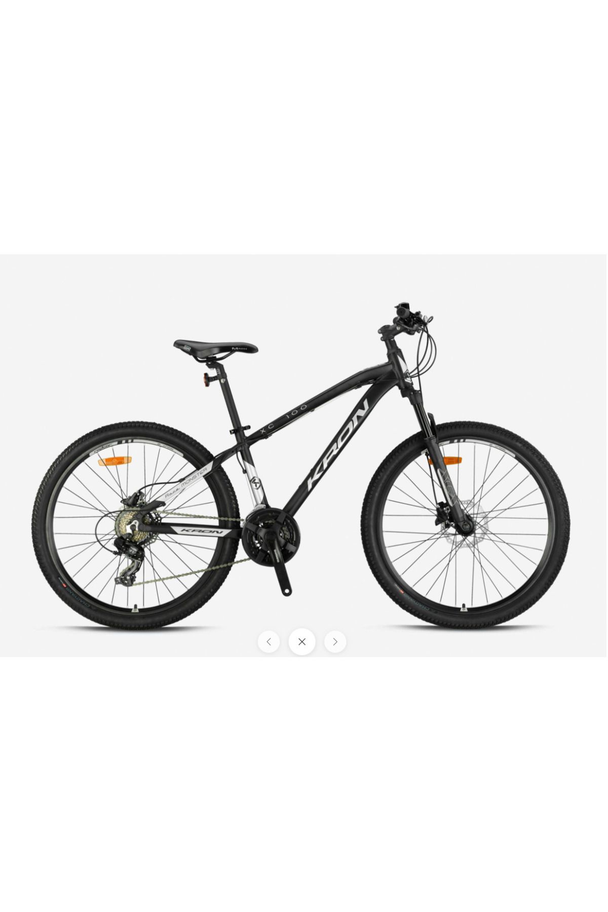 Kron XC100HD 29 JANT 17cm KADRO SİYAH-GRİ BİSİKLET