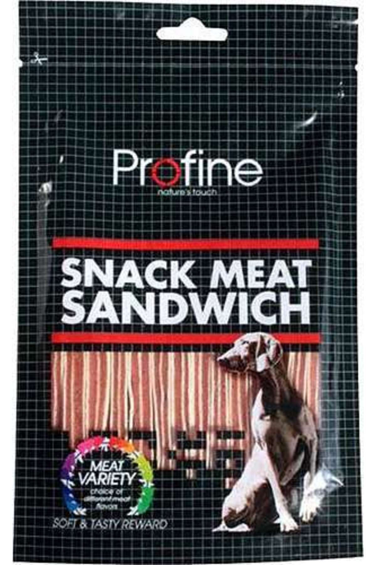 Profine Snack Meat Sandwich Tavuk Etli Ve Balıklı Köpek Ödülü 80 gr (STT:09/2025) - Petshopundan