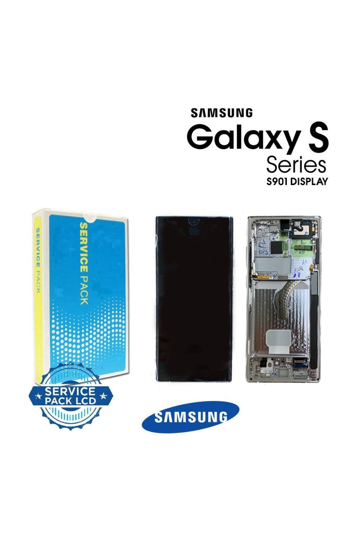 CDA STORE Samsung SM-S906 S22 Plus Lcd Ekran Full Kasa %100 Kvk