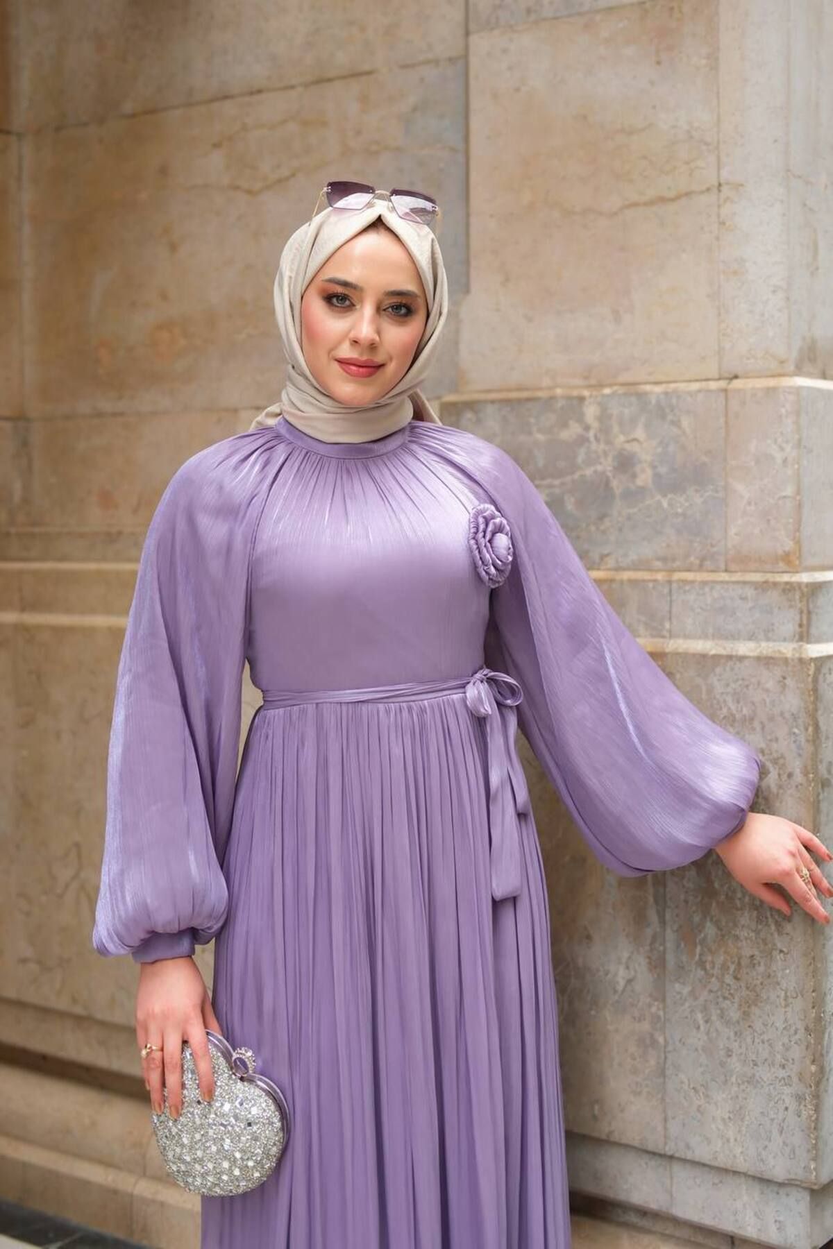 Butik rose elbise