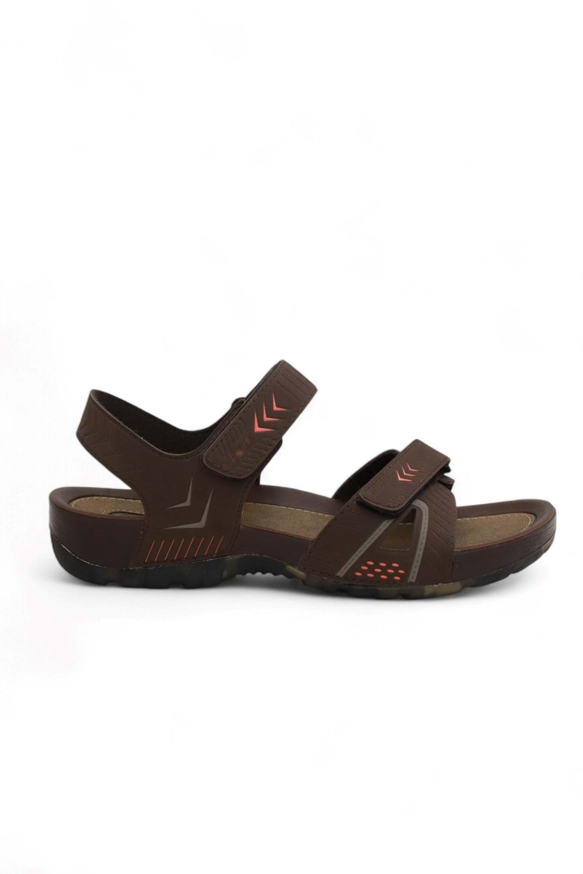 Konfores 2145-9829 Tam Anatomik Bantlı Günlük ve Deniz,Havuz Gibi Islak Zeminler İçin Uyumlu Erkek Sandalet
