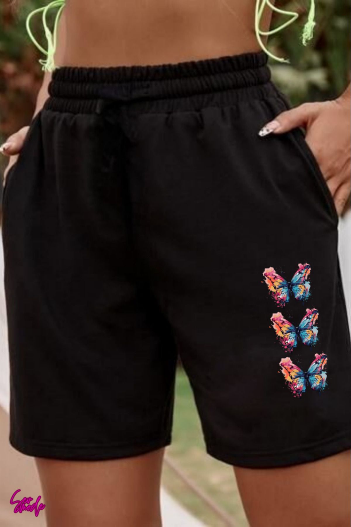 SevMode Baskılı Unisex Şort