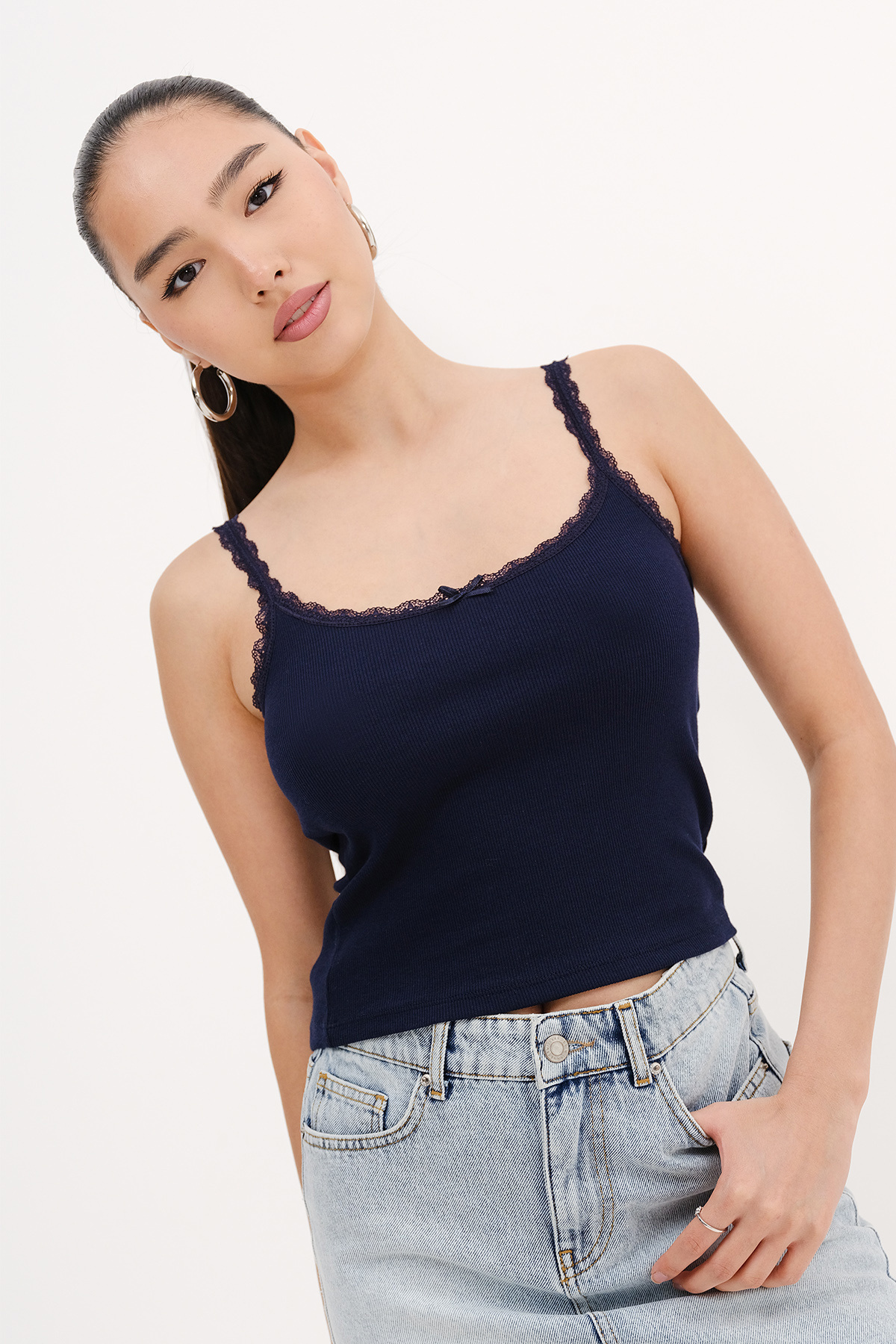 Addax-Bow Detailed Tank Top A1670-E8 4