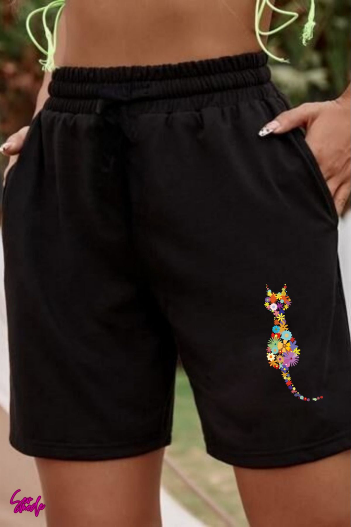 SevMode Baskılı Unisex Şort
