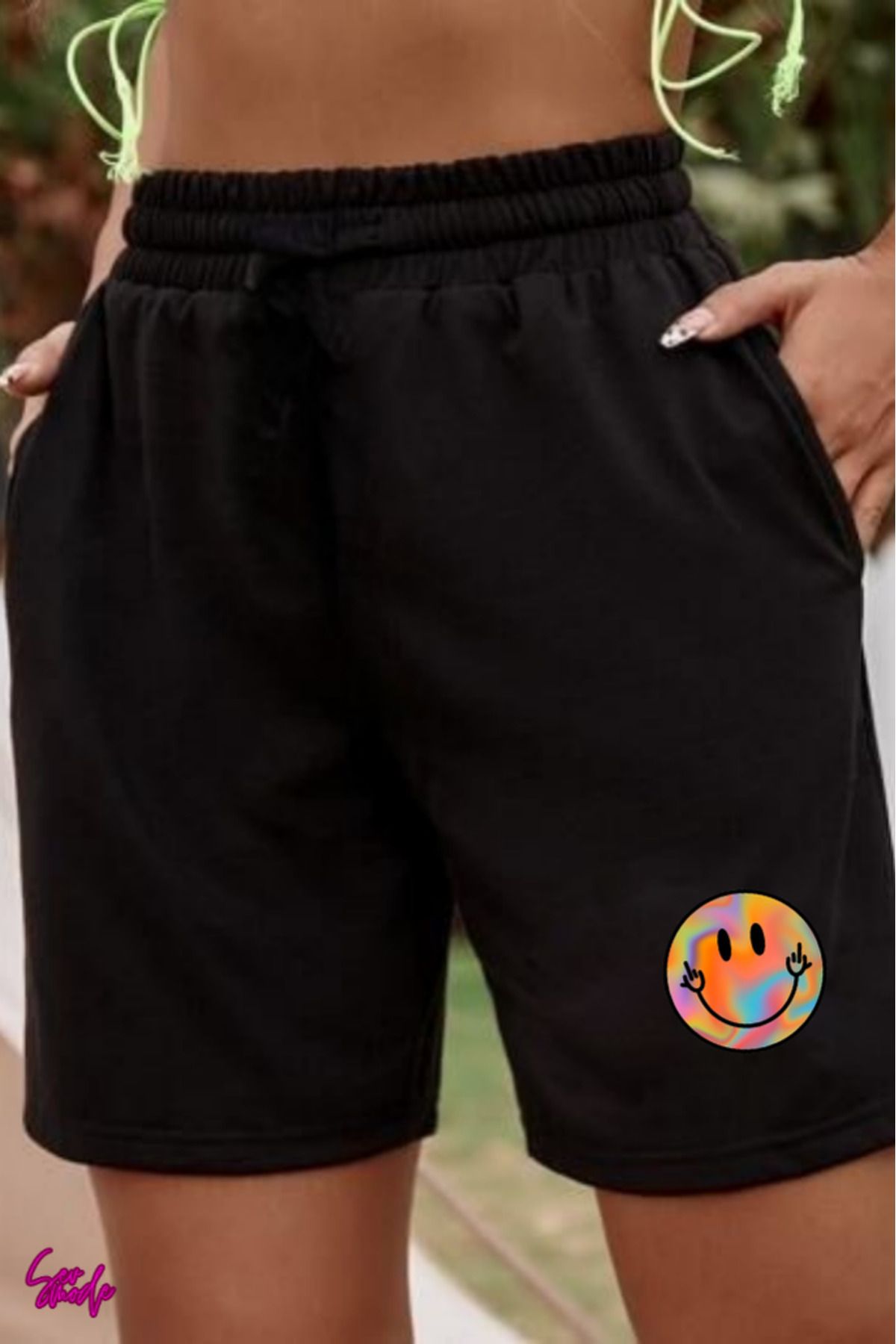 SevMode Baskılı Unisex Şort