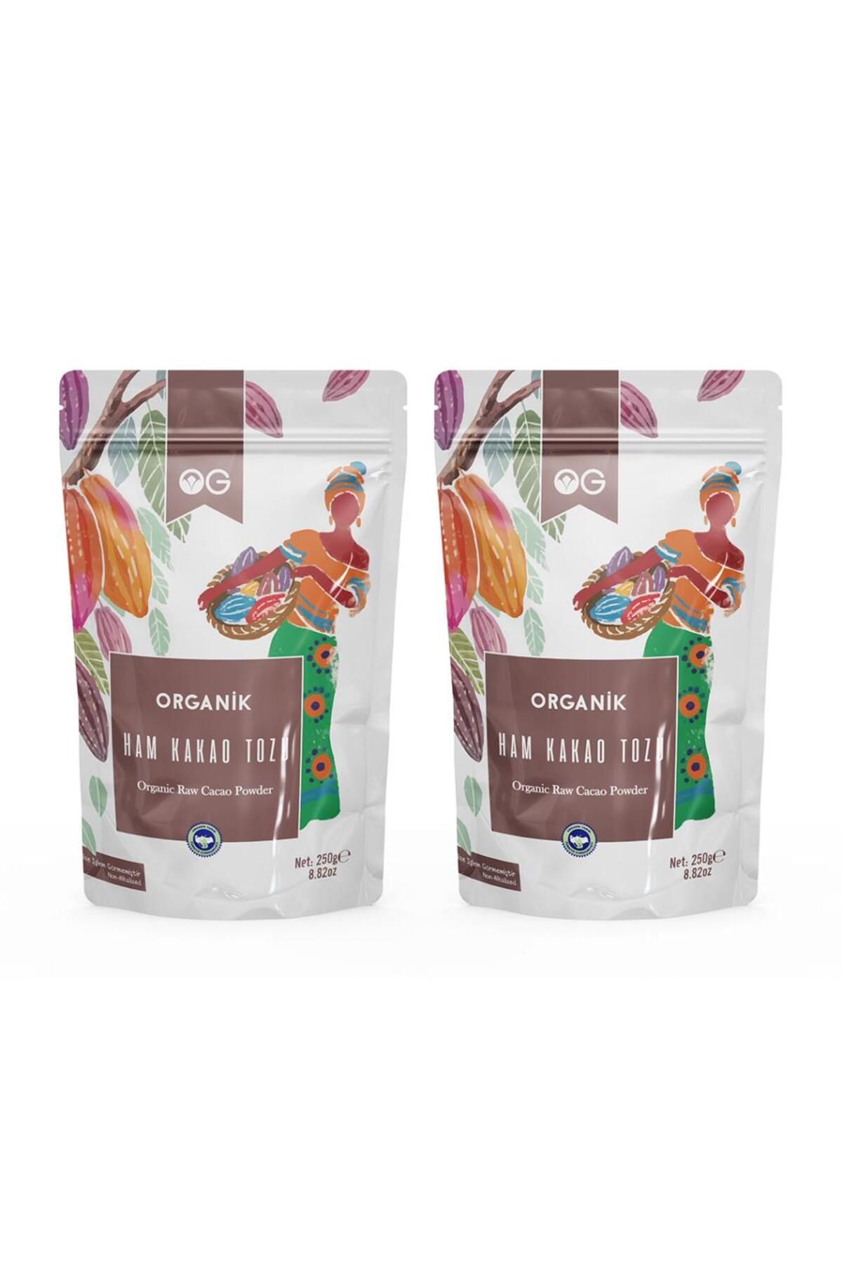OG natural 2'li Organik Ham Kakao Tozu 250 Gr
