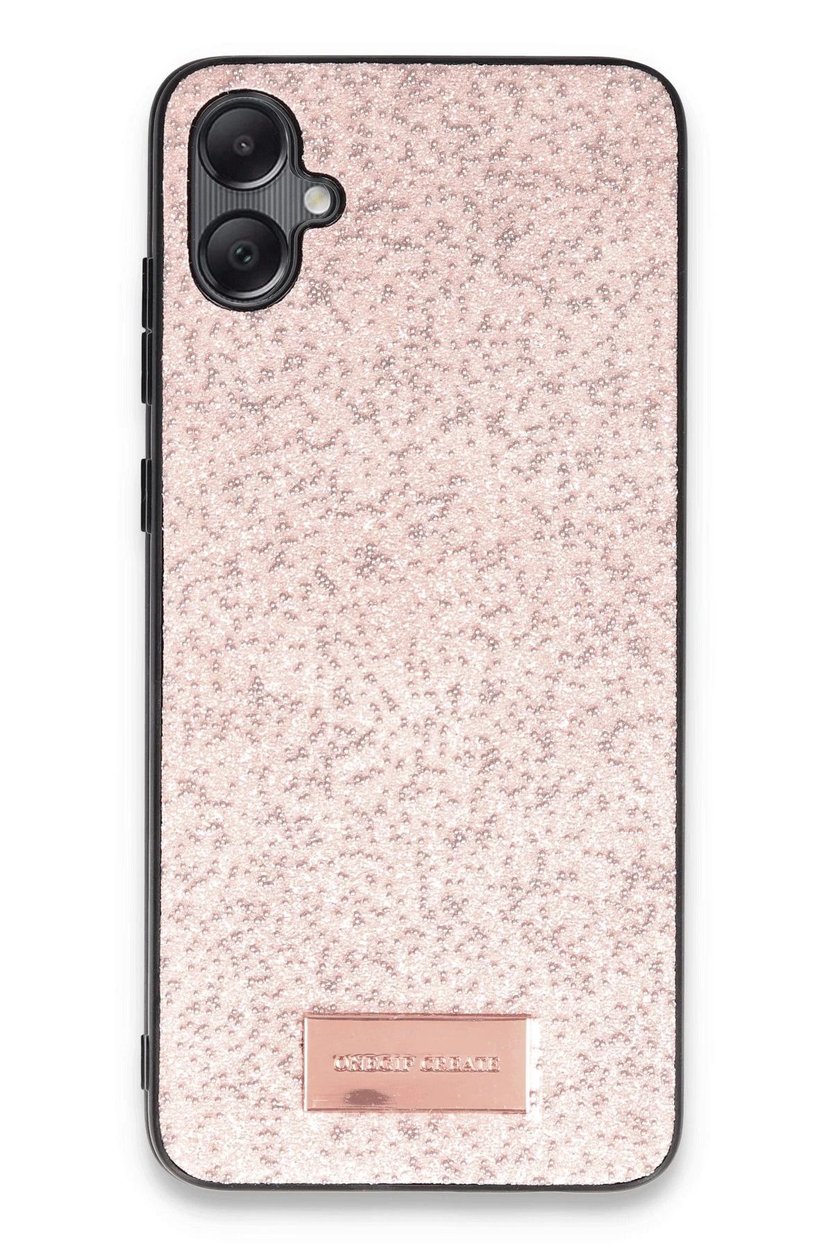 ONEGIF Samsung Galaxy A05 Bright Simli Kapak - Pembe FERRG