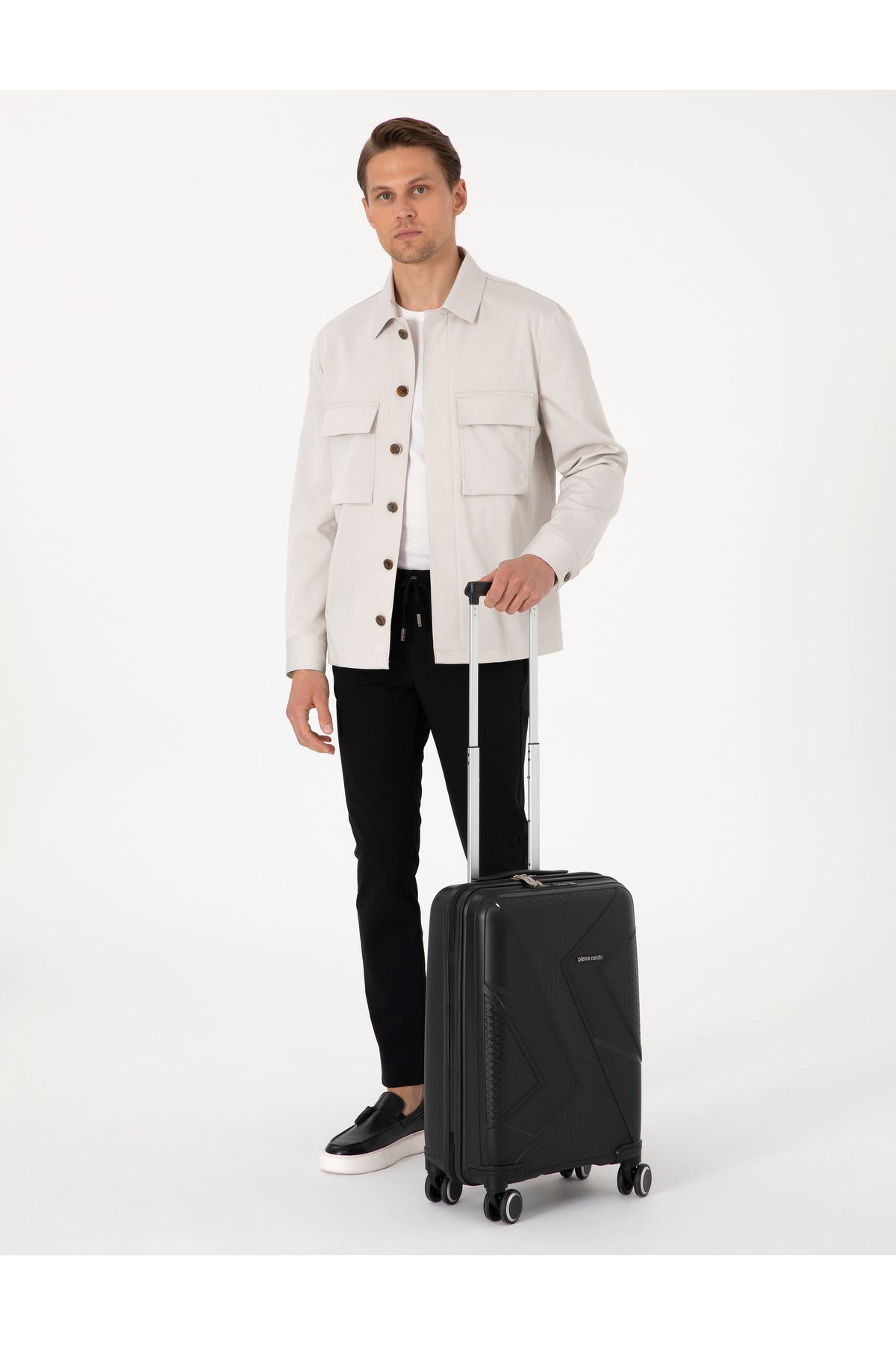 Pierre Cardin Siyah Kabin Boy Valiz 50294158-VR046