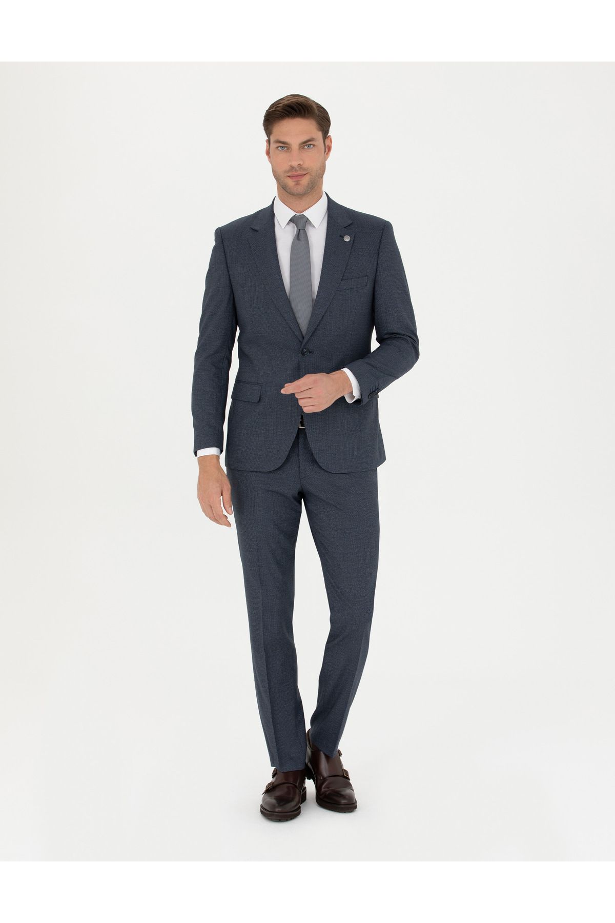Pierre Cardin Lacivert Slim Fit Takım Elbise 50278191-VR033