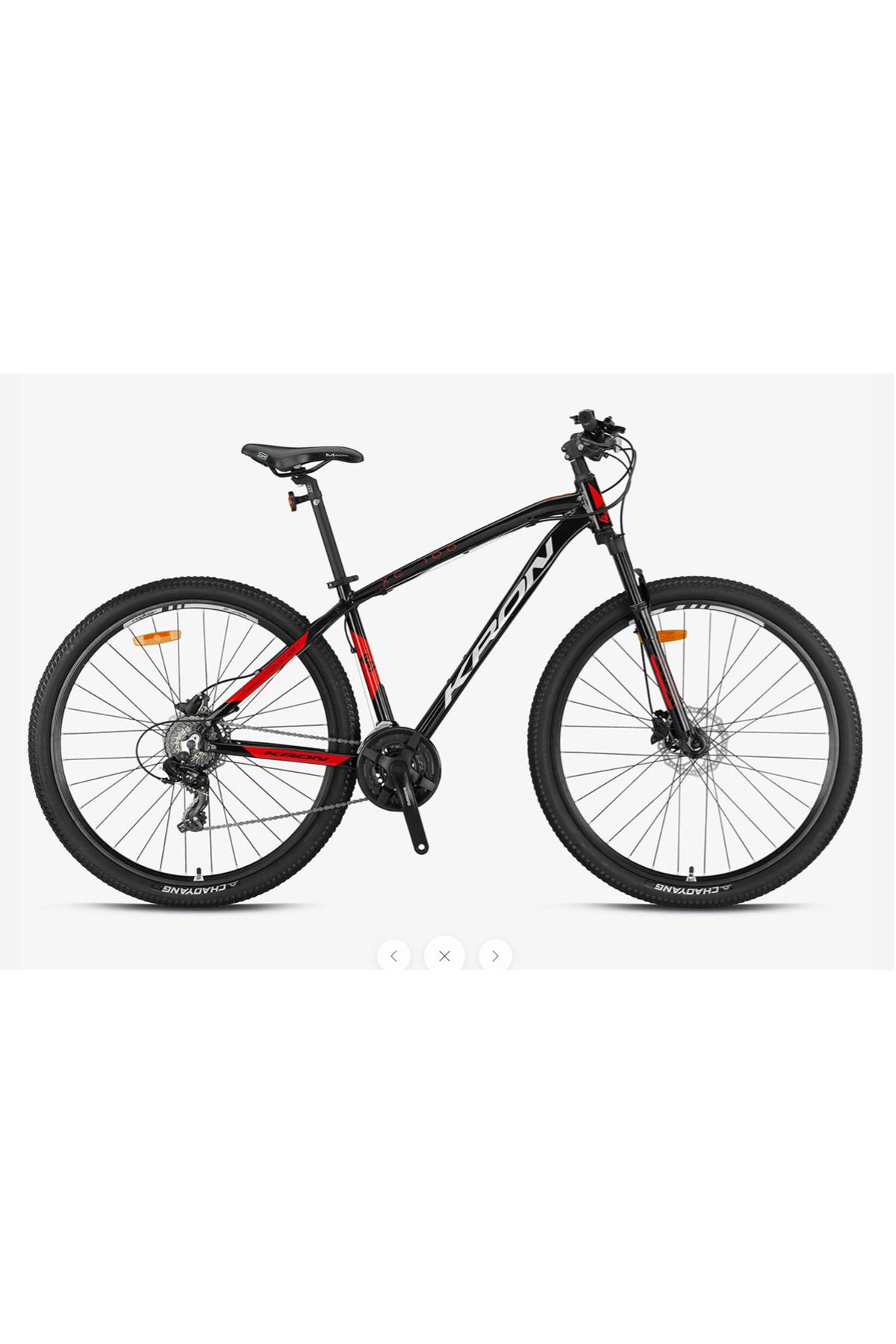 Kron XC100 HD 29 JANT 19cm KADRO SİYAH-KIRMIZI BİSİKLET