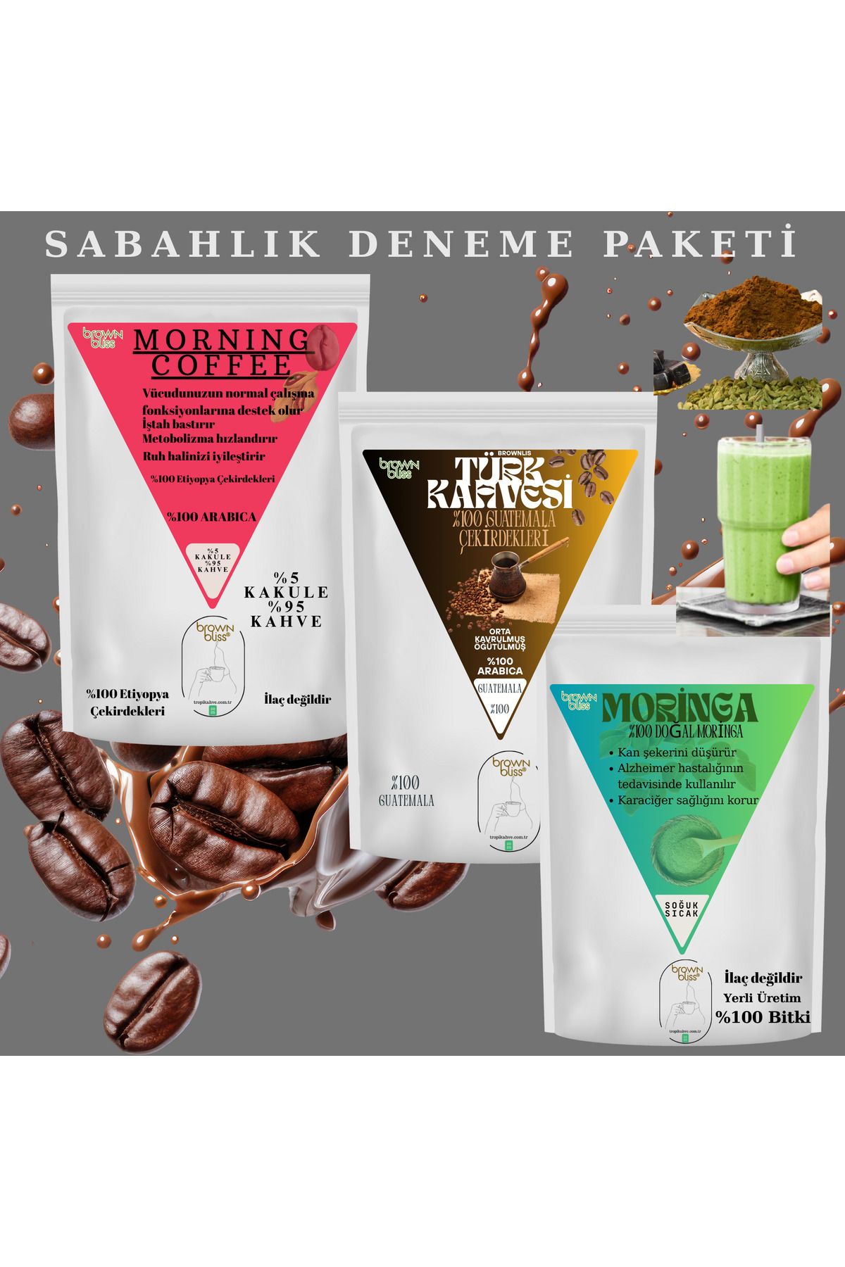 BrownBliss Sabah Deneme Paketi 200gr