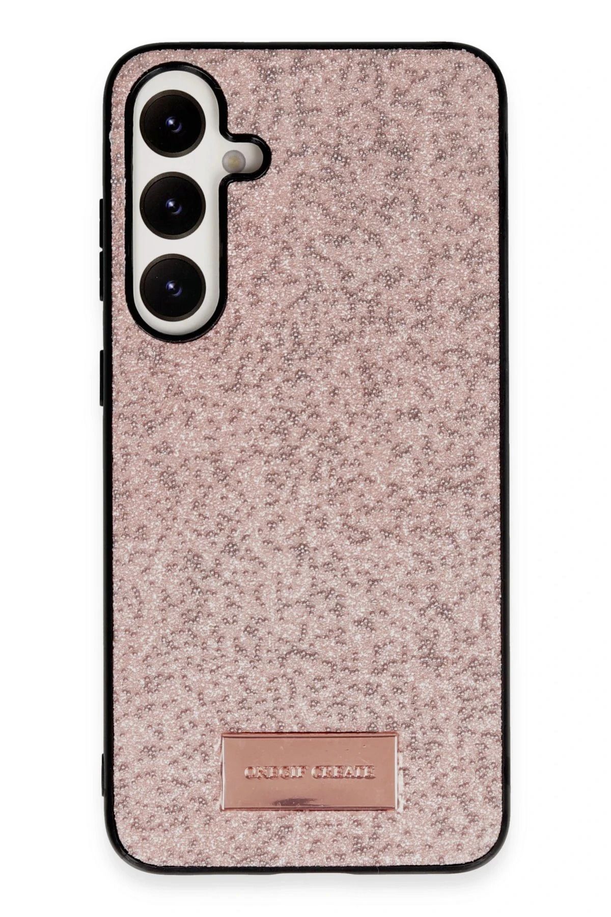 ONEGIF Samsung Galaxy A14 4G Bright Simli Kapak - Pembe FERRG
