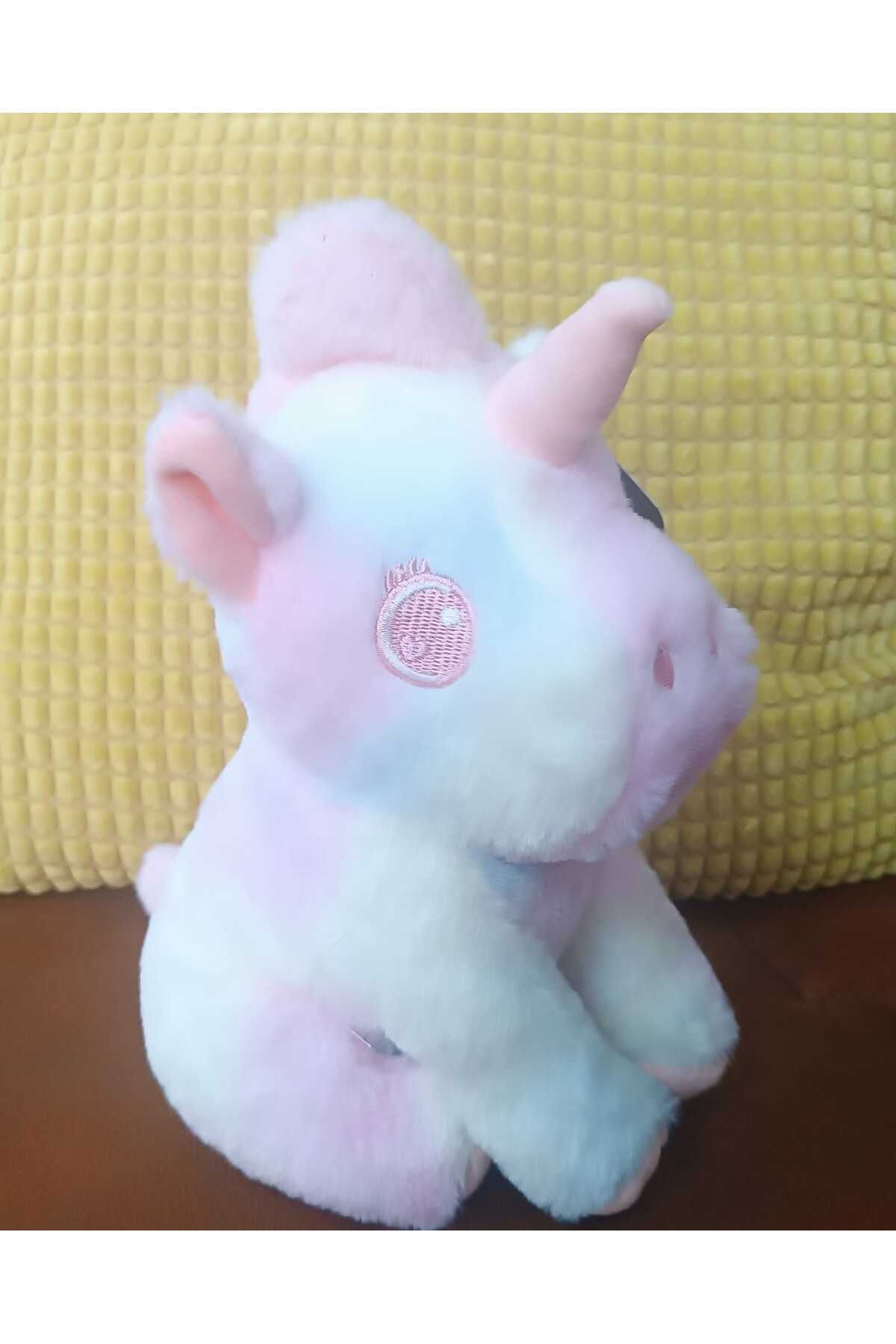 LRS STORE Sevimli Oturan Unicorn Peluş Yüksek kalite 20 cm Pony Peluş Oyuncak