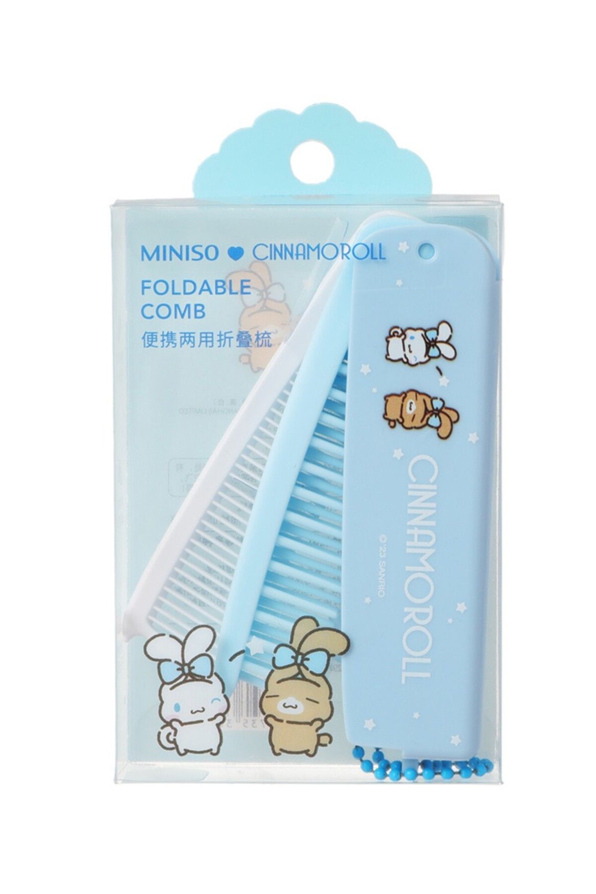Miniso Sanrio Lisanslı Çift Kullanımlı Katlanabilir Tarak