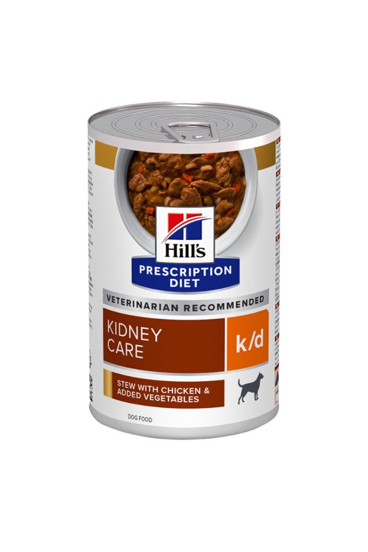 Orqinel Hills Prescription Diet Kidney Care k/d Tavuklu Köpek Konservesi 354 gr (stt:07/2025) - Petshopundan