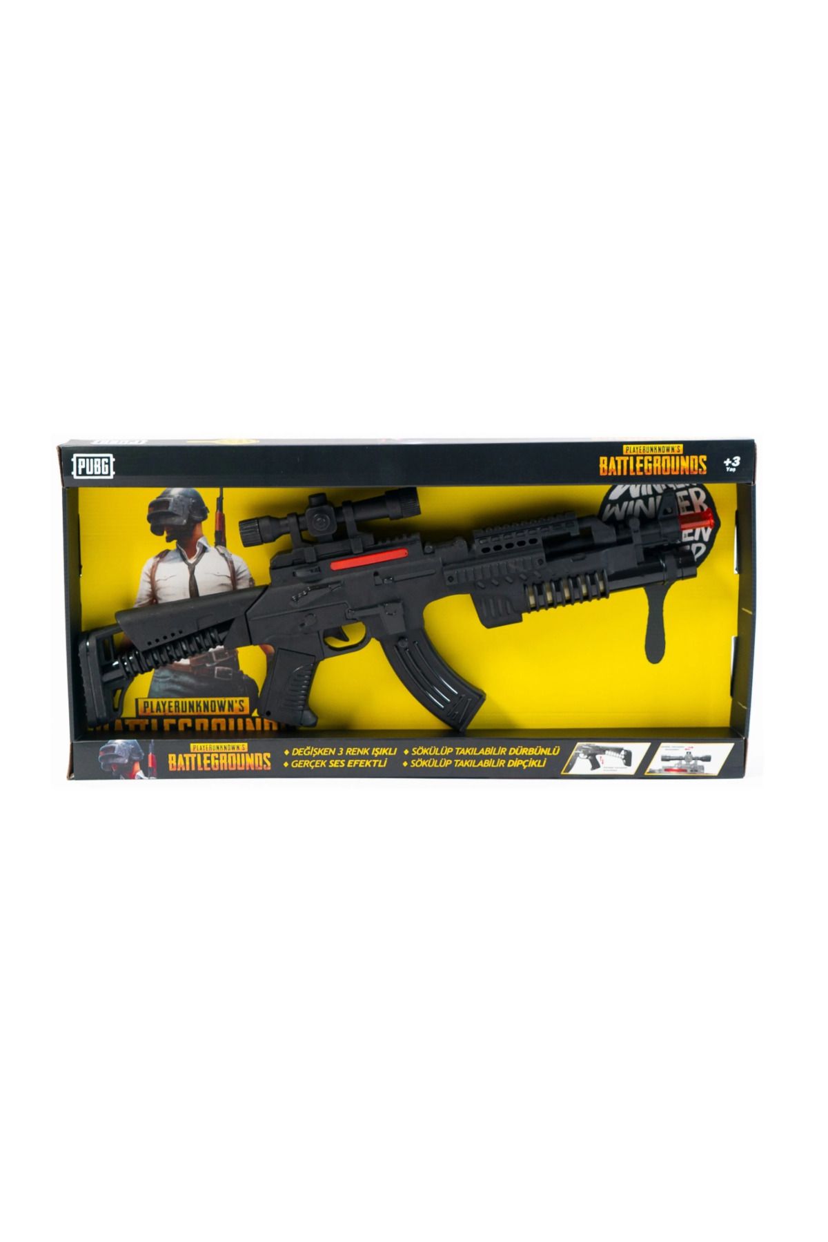 swilex Pubg Sesli ve Işıklı Komando Tüfeği