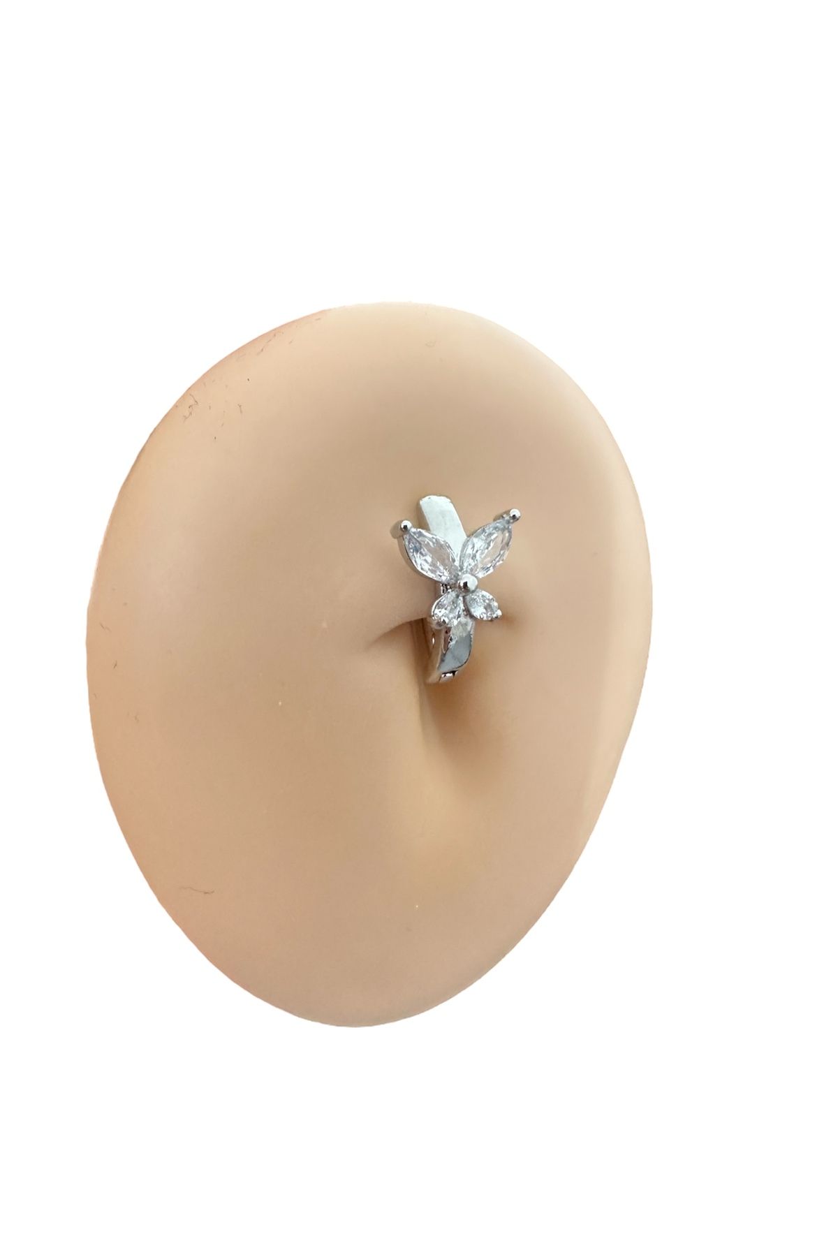 My Bellas Jewels Cerrahi Çelik Kelebek Göbek Piercingi, Navel Piercing