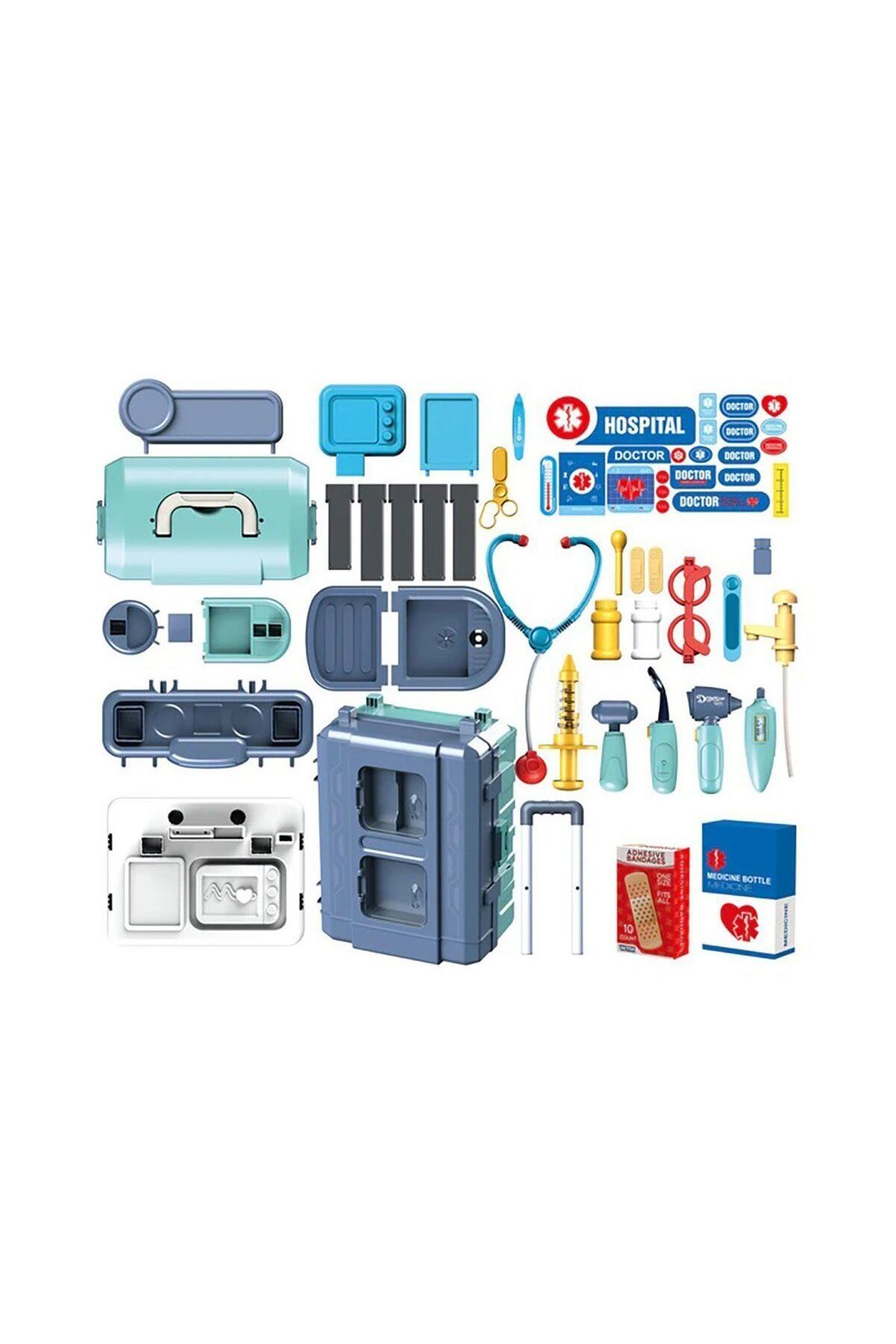 swilex 4371 Işıklı Bavul Doktor Seti -