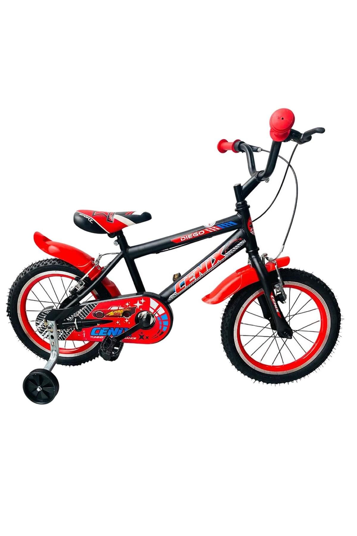 bardakcı bike Diego 20 Jant Çocuk Bisikleti Siyah-Kımızı 6-8 Yaş Uyumlu