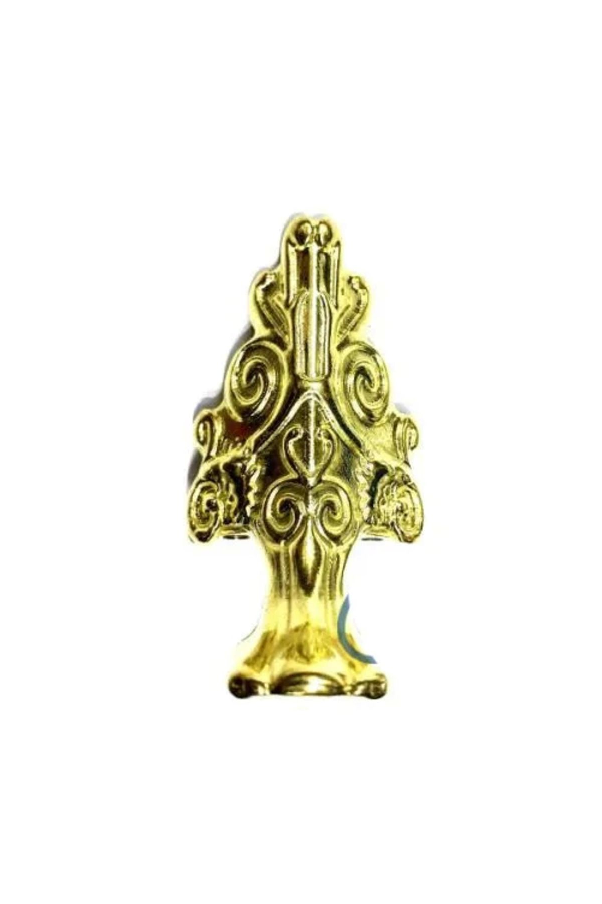 Eldenör Lükens Sandık Ayağı, Kutu Ayak 4 Cm - Sarı