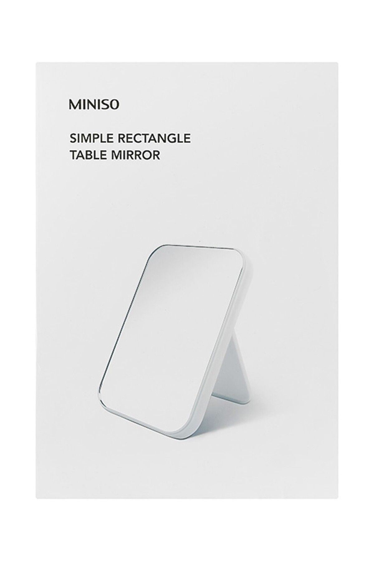 Miniso Dikdörtgen Şekilli Masaüstü Ayna