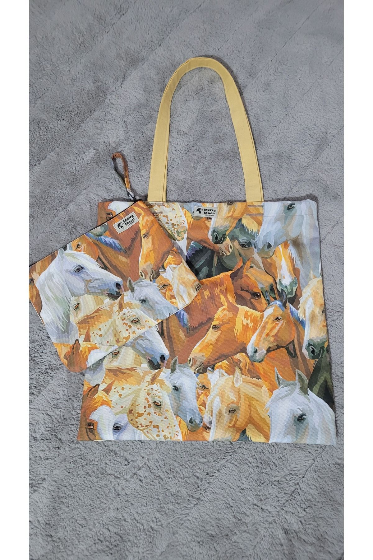 MerryMoon Çanta ve Clutch Set