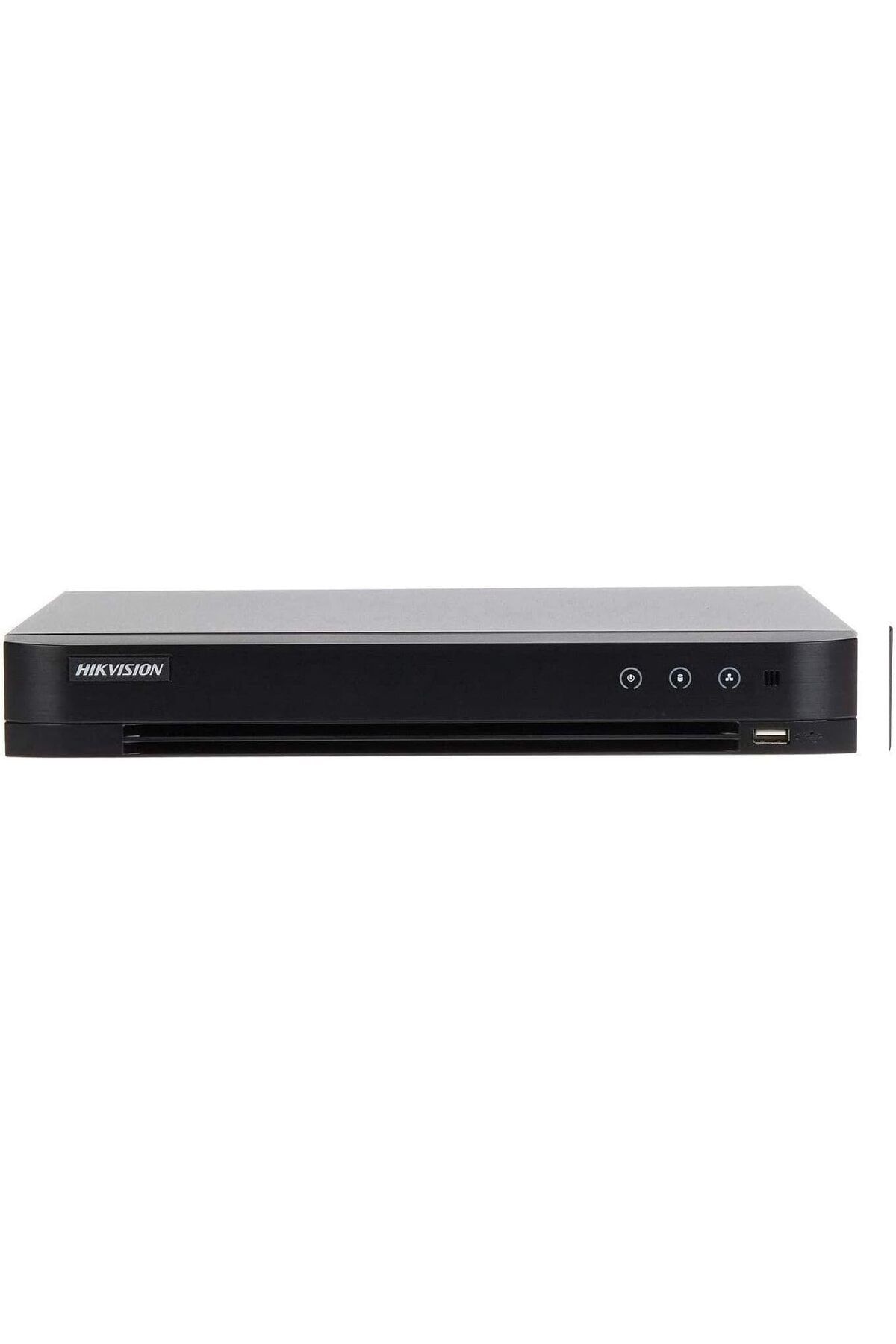 Hikvision-مسجل فيديو رقمي للمراقبة بدقة 5 ميجابكسل رباعي القنوات مع ضغط H.265 وتقنية Acusense 3