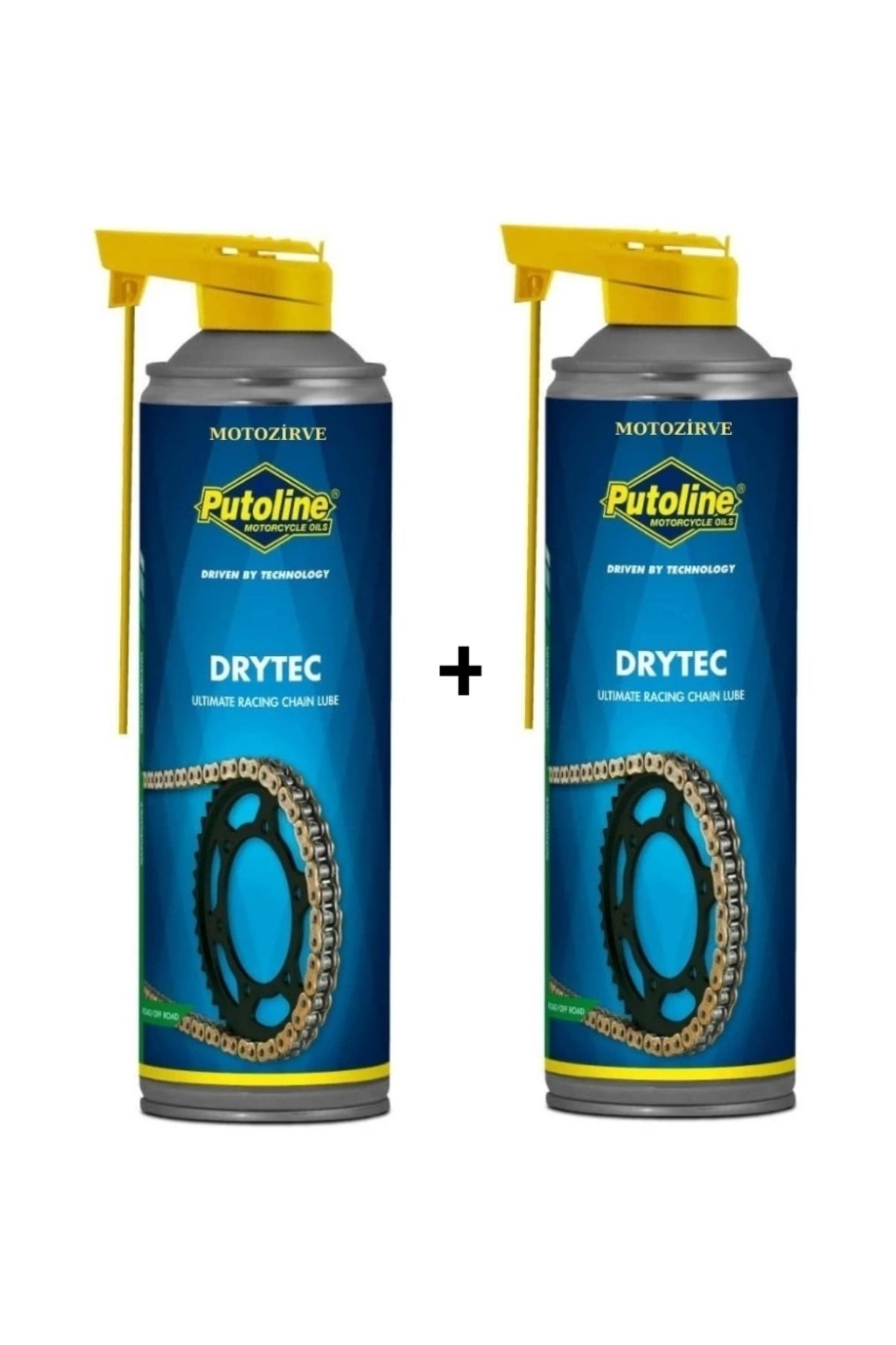 putoline Drytec Race Yarış Zincir Yağı Spreyi 500 ml (2 Adet)