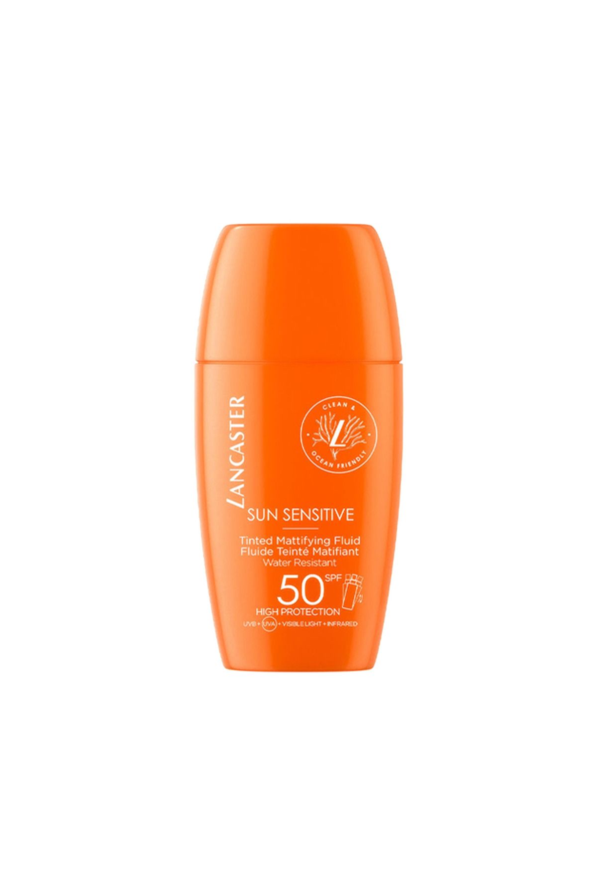 Lancaster Sun Sensitive Tinted Mattifying Fluid Spf50 Renkli Matlaştırıcı Güneş Koruyucu 30 ml