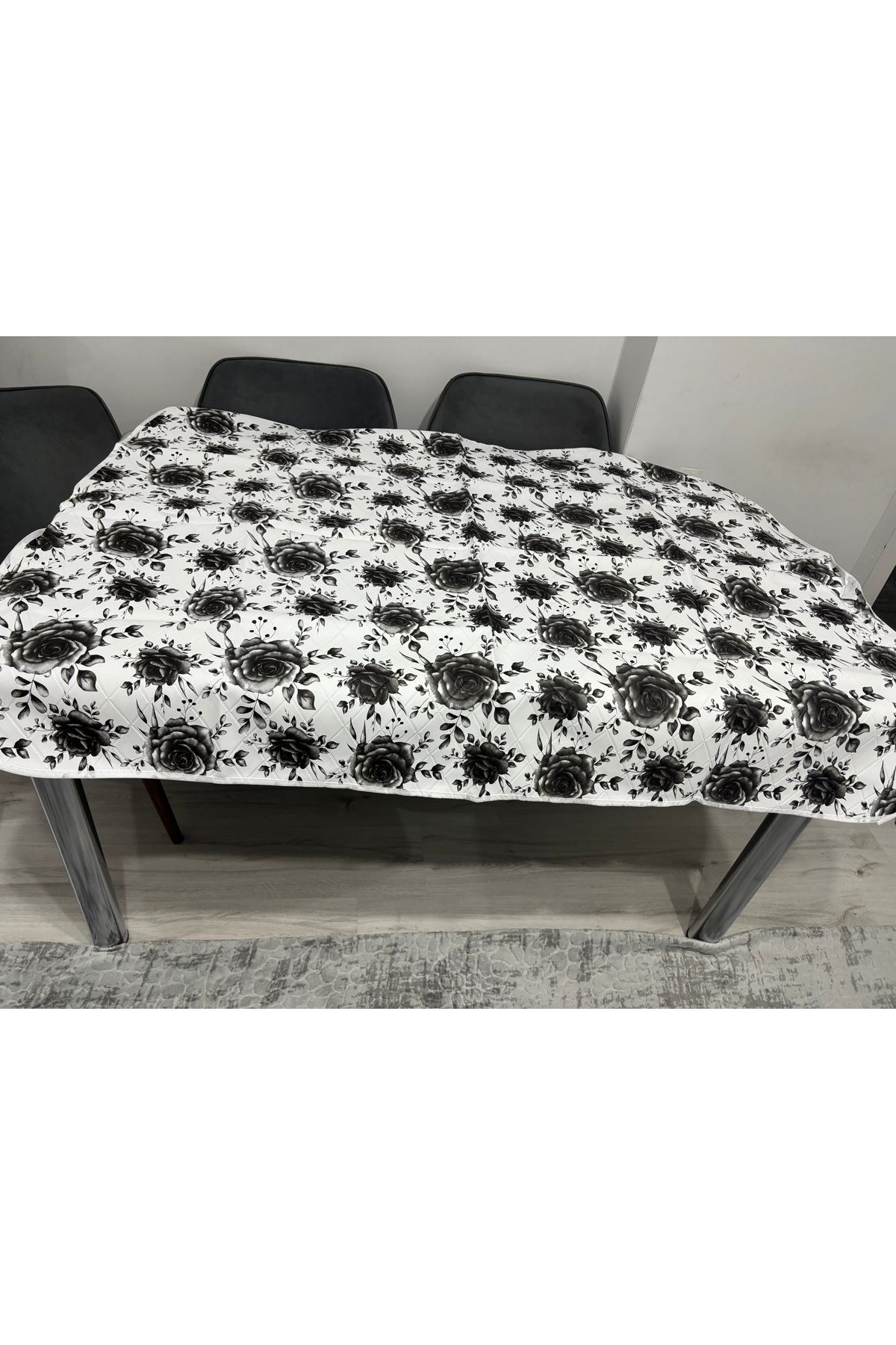 Muensu Deri Sofra Bezi, Muşamba Sofra Bezi, Deri, Muşamba Masa Örtüsü 002